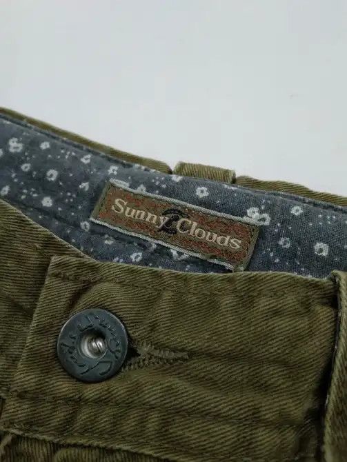 Japanese Brand × Vintage Sunny Clouds Vintage Cargo Pants 30x34 Size US 30 / EU 46 - 8 Thumbnail