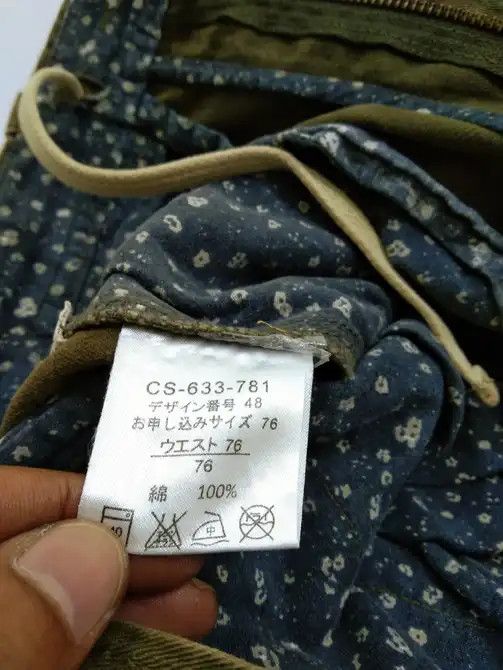 Japanese Brand × Vintage Sunny Clouds Vintage Cargo Pants 30x34 Size US 30 / EU 46 - 9 Thumbnail