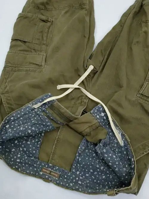 Japanese Brand × Vintage Sunny Clouds Vintage Cargo Pants 30x34 Size US 30 / EU 46 - 4 Thumbnail