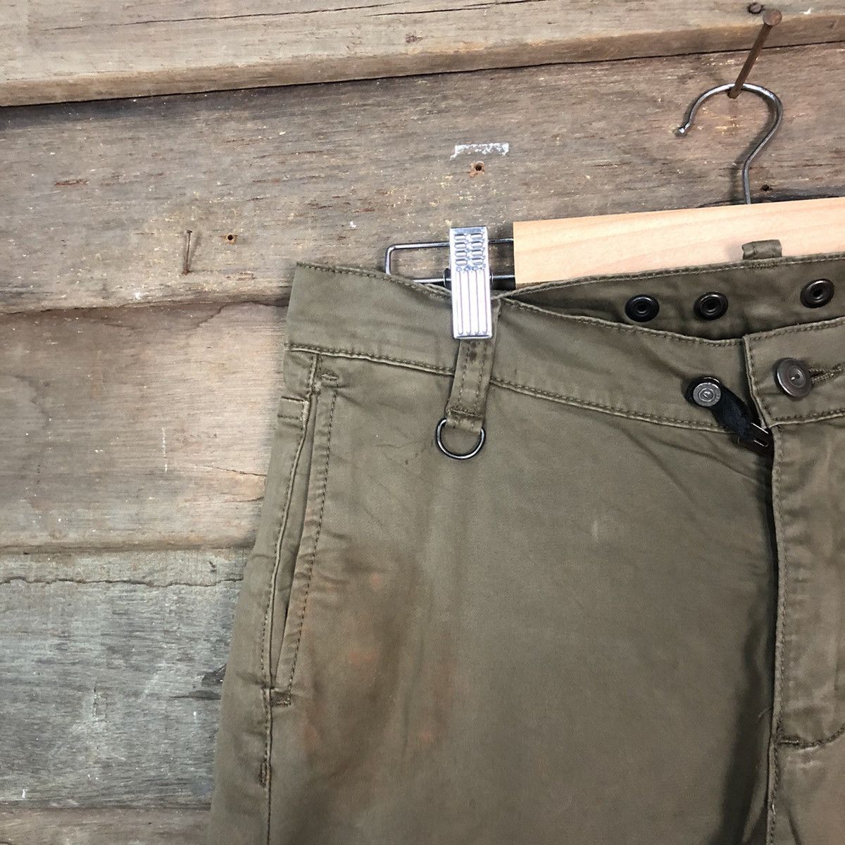 Japanese Brand DLL Zara Man Brown Cargo Multipocket Pants #1574 Size US 30 / EU 46 - 6 Thumbnail