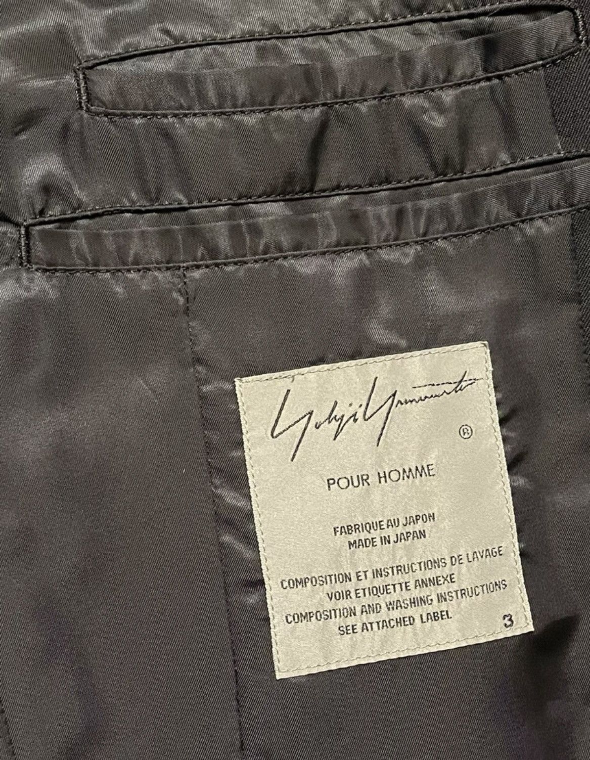 Yohji Yamamoto Yohji Yamamoto pour homme 19aw long jacket Size US L / EU 52-54 / 3 - 4 Thumbnail