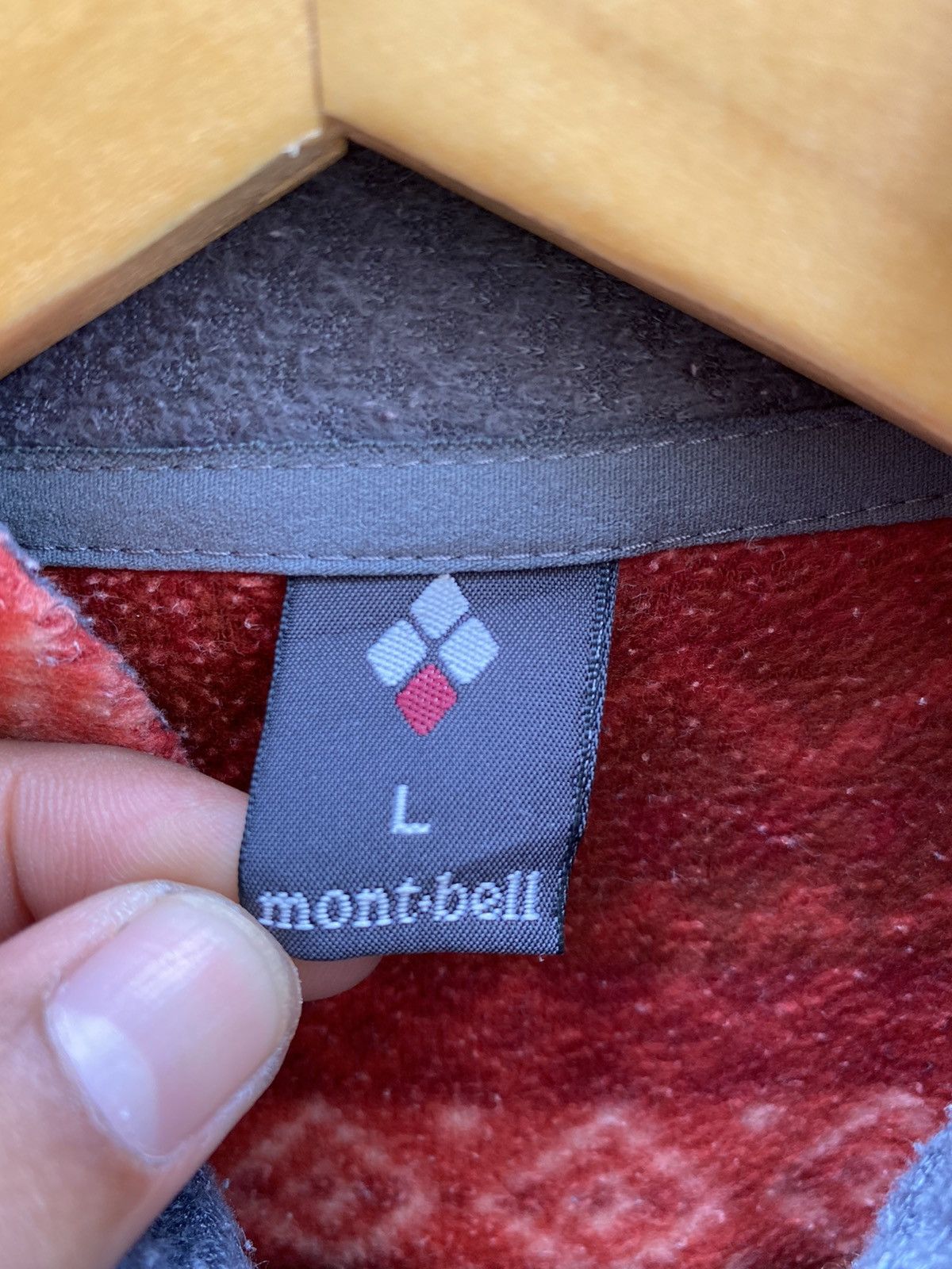 Montbell MONT-BELL FLEECE JACKET AZTEC PRINT DESIGN Size US L / EU 52-54 / 3 - 3 Thumbnail