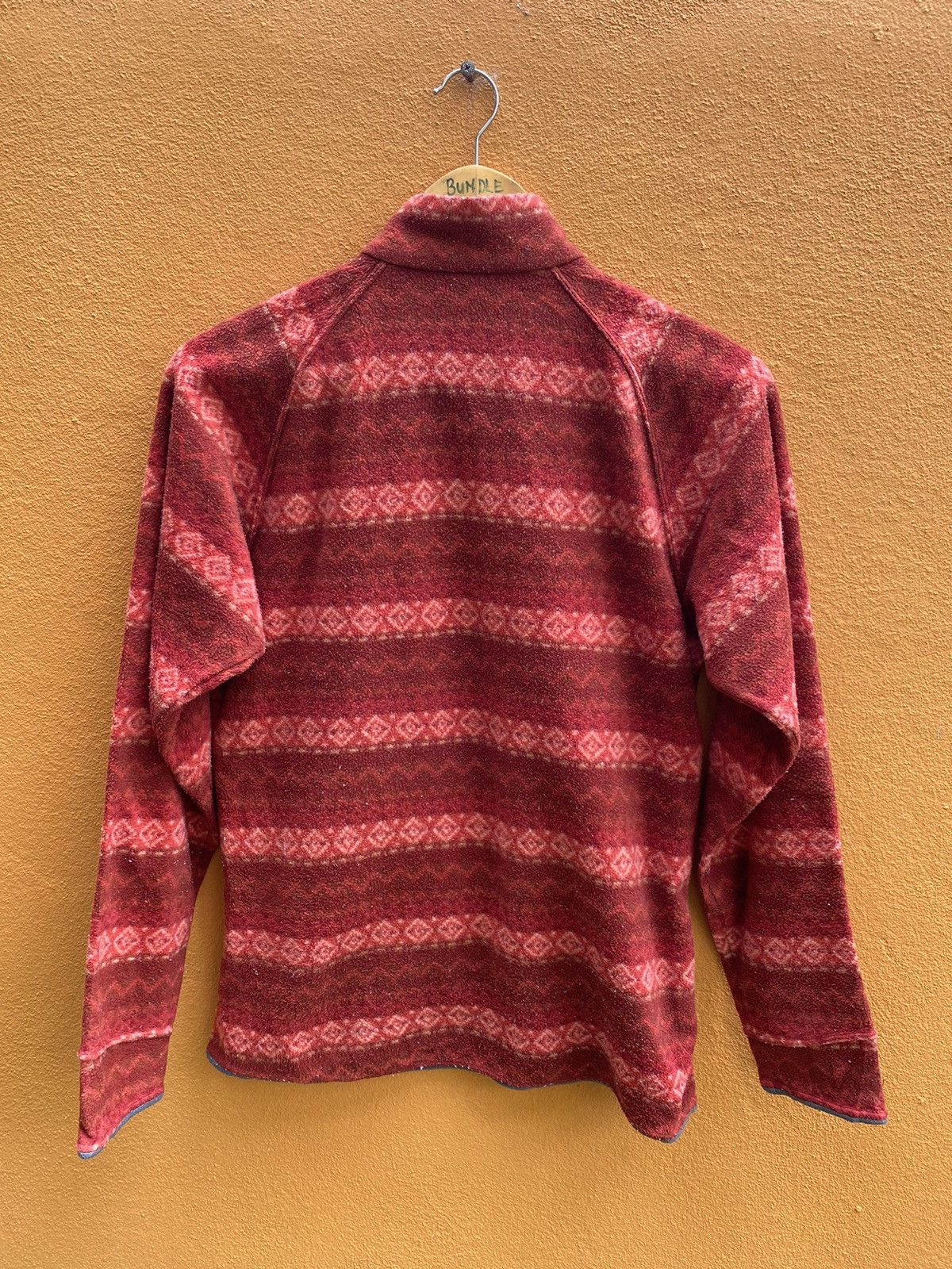 Montbell MONT-BELL FLEECE JACKET AZTEC PRINT DESIGN Size US L / EU 52-54 / 3 - 4 Thumbnail