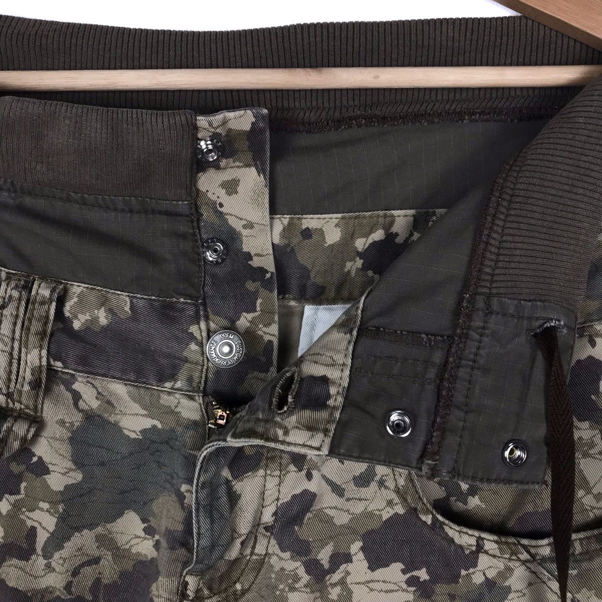 PPFM Last Drop‼️ PPFM Double Waist Green Army Camo Size US 29 - 8 Thumbnail