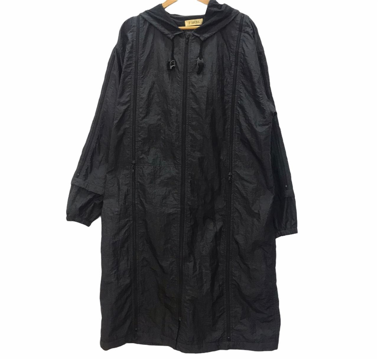 SAVONA Long zip coat parka Jacket - not biker leather