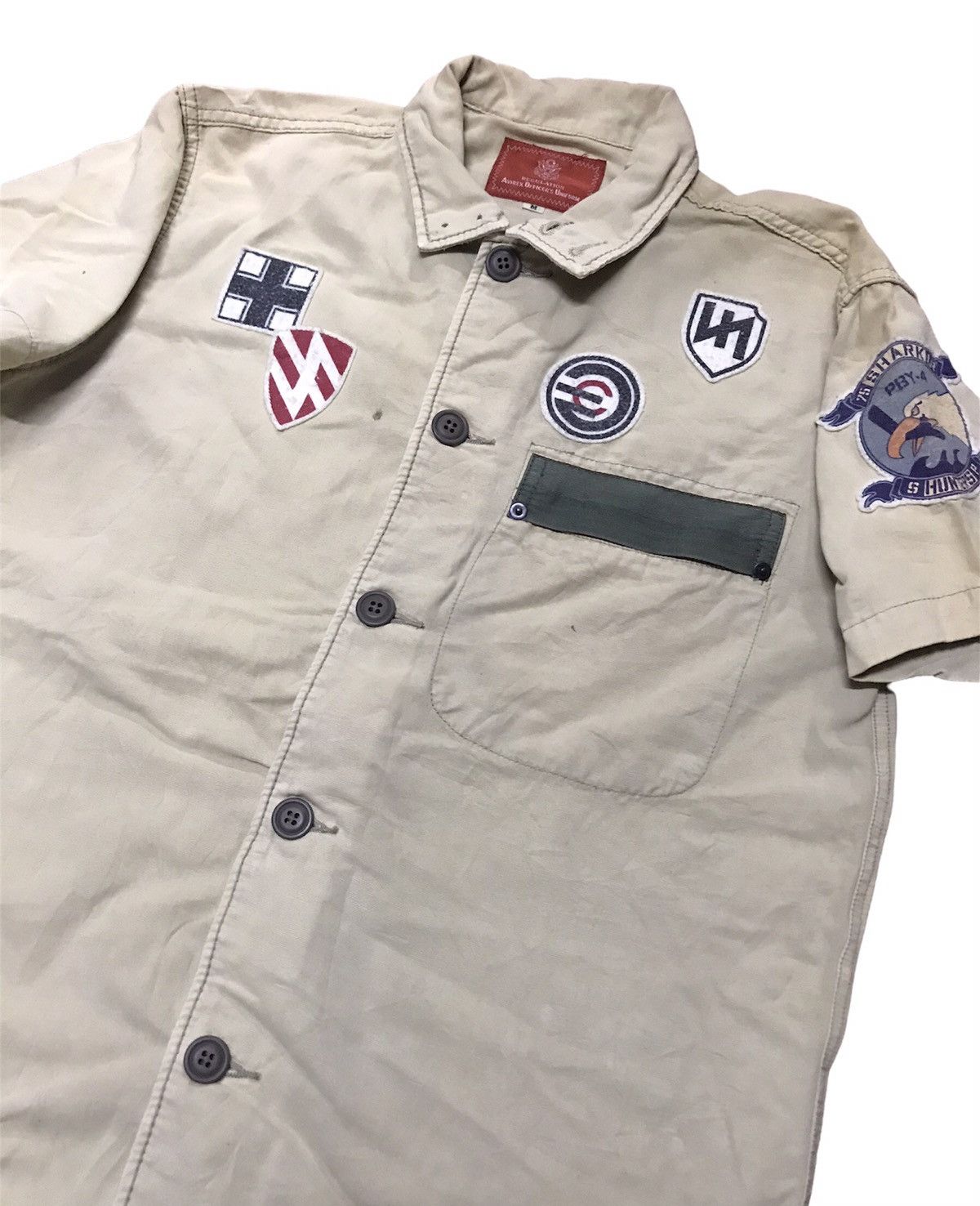 Avirex Avirex button up shirt with patches Size US M / EU 48-50 / 2 - 3 Thumbnail