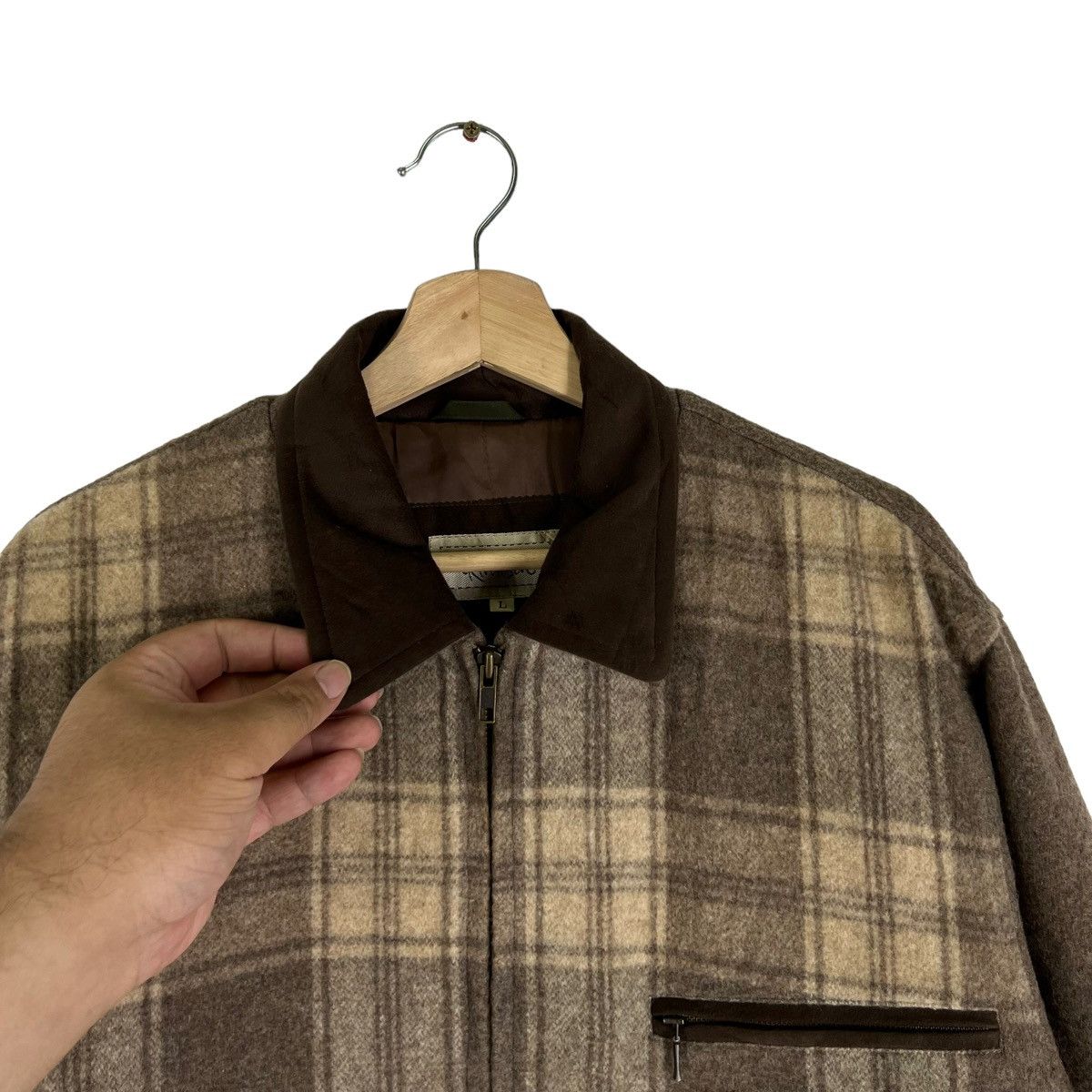 Japanese Brand ISSEY MIYAKE DESIGN STYLE TARTAN DESIGN BY RIVER SON JAPAN Size US L / EU 52-54 / 3 - 6 Thumbnail