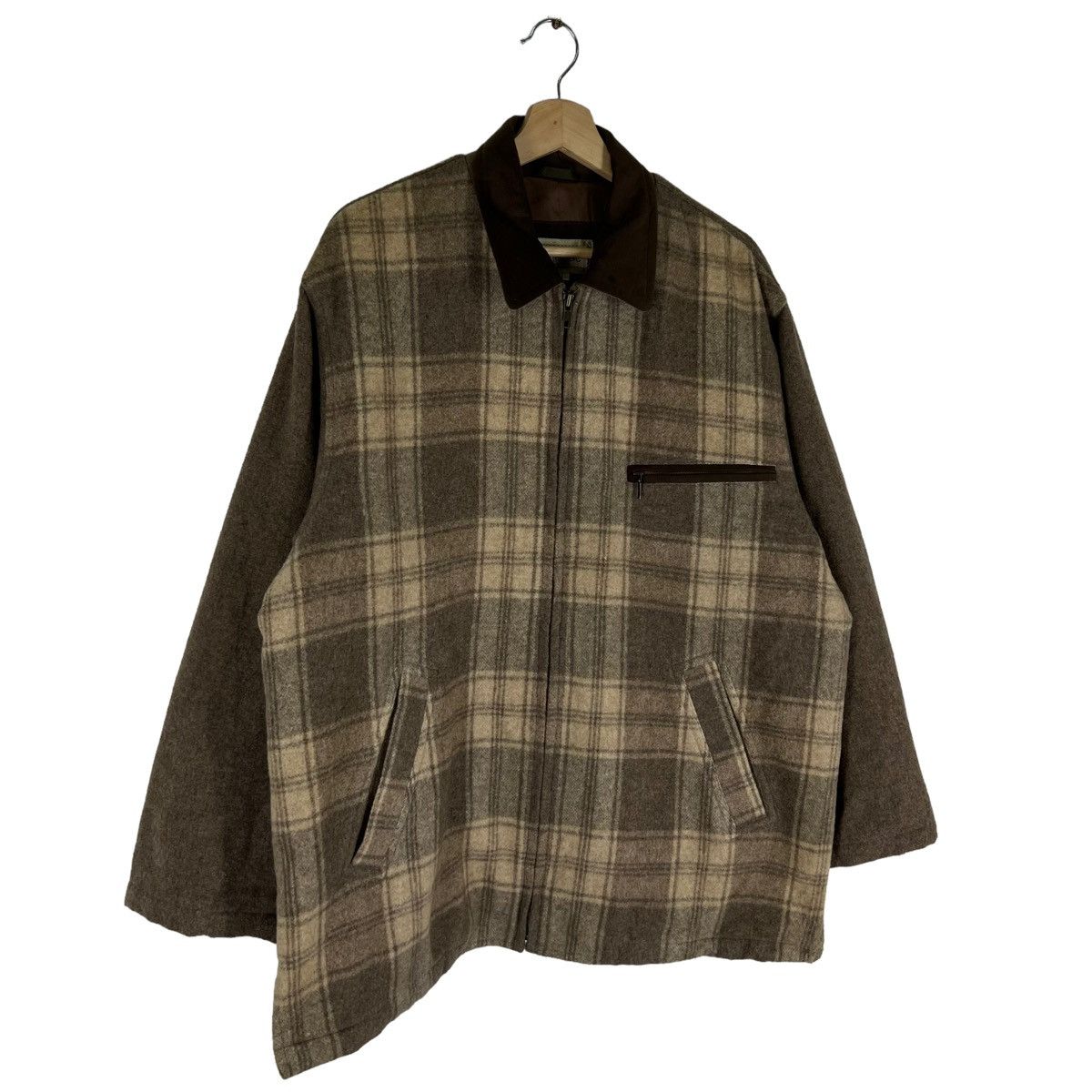 Japanese Brand ISSEY MIYAKE DESIGN STYLE TARTAN DESIGN BY RIVER SON JAPAN Size US L / EU 52-54 / 3 - 2 Thumbnail