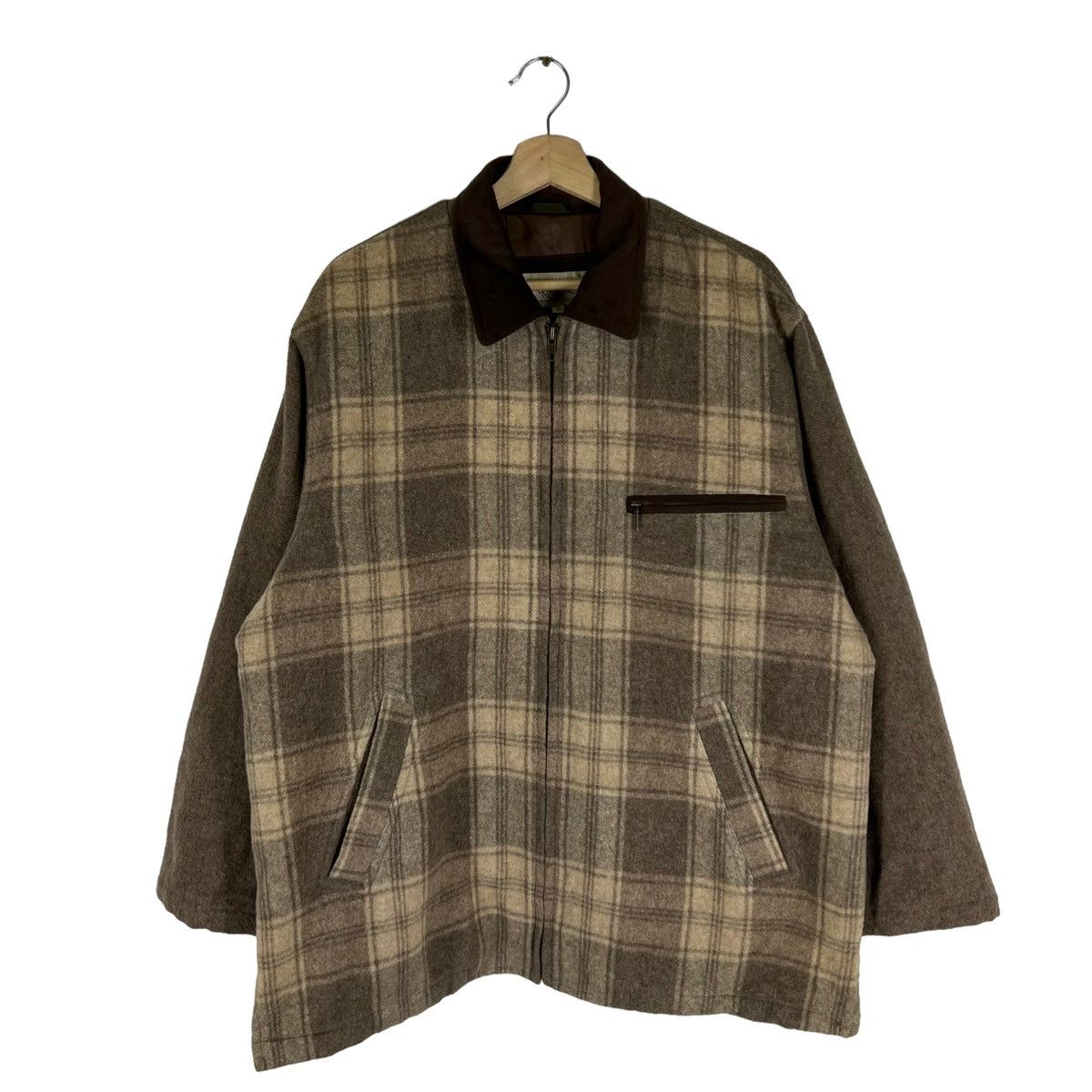 Japanese Brand ISSEY MIYAKE DESIGN STYLE TARTAN DESIGN BY RIVER SON JAPAN Size US L / EU 52-54 / 3 - 1 Thumbnail