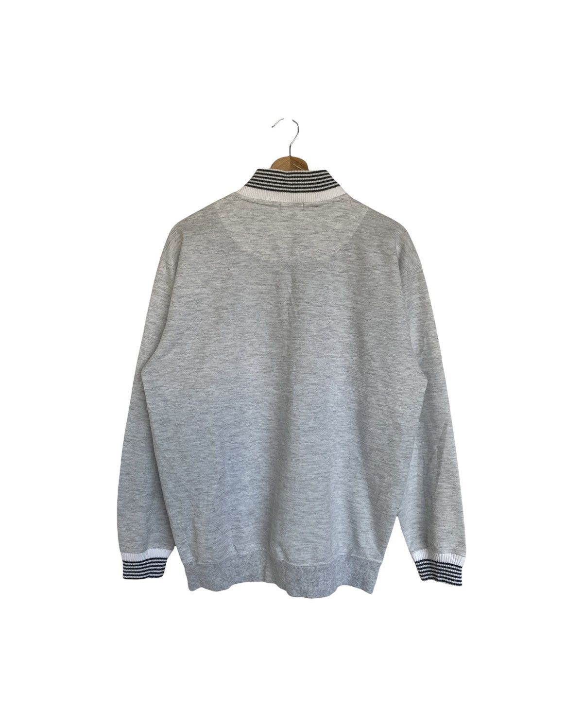 Japanese Brand Vintage Hiromichi Nakano Sweatshirt Half Zip Size US L / EU 52-54 / 3 - 2 Thumbnail