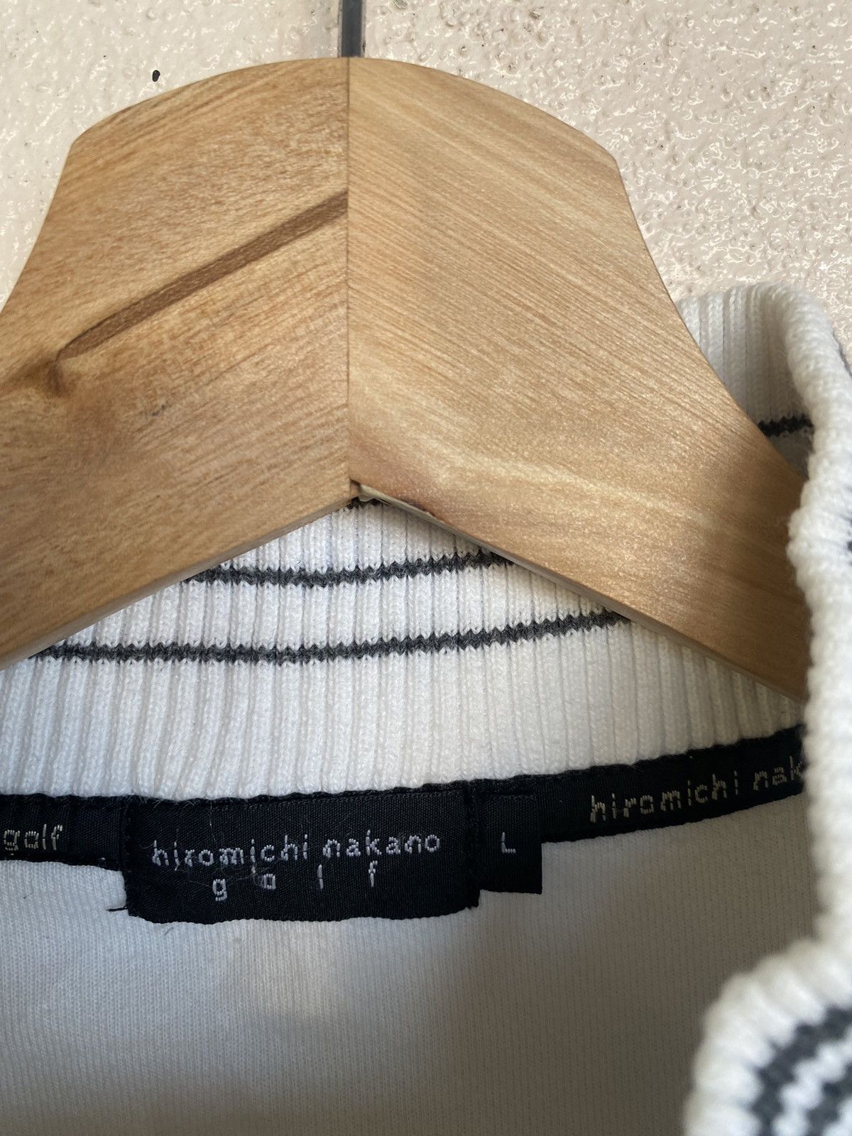 Japanese Brand Vintage Hiromichi Nakano Sweatshirt Half Zip Size US L / EU 52-54 / 3 - 4 Thumbnail