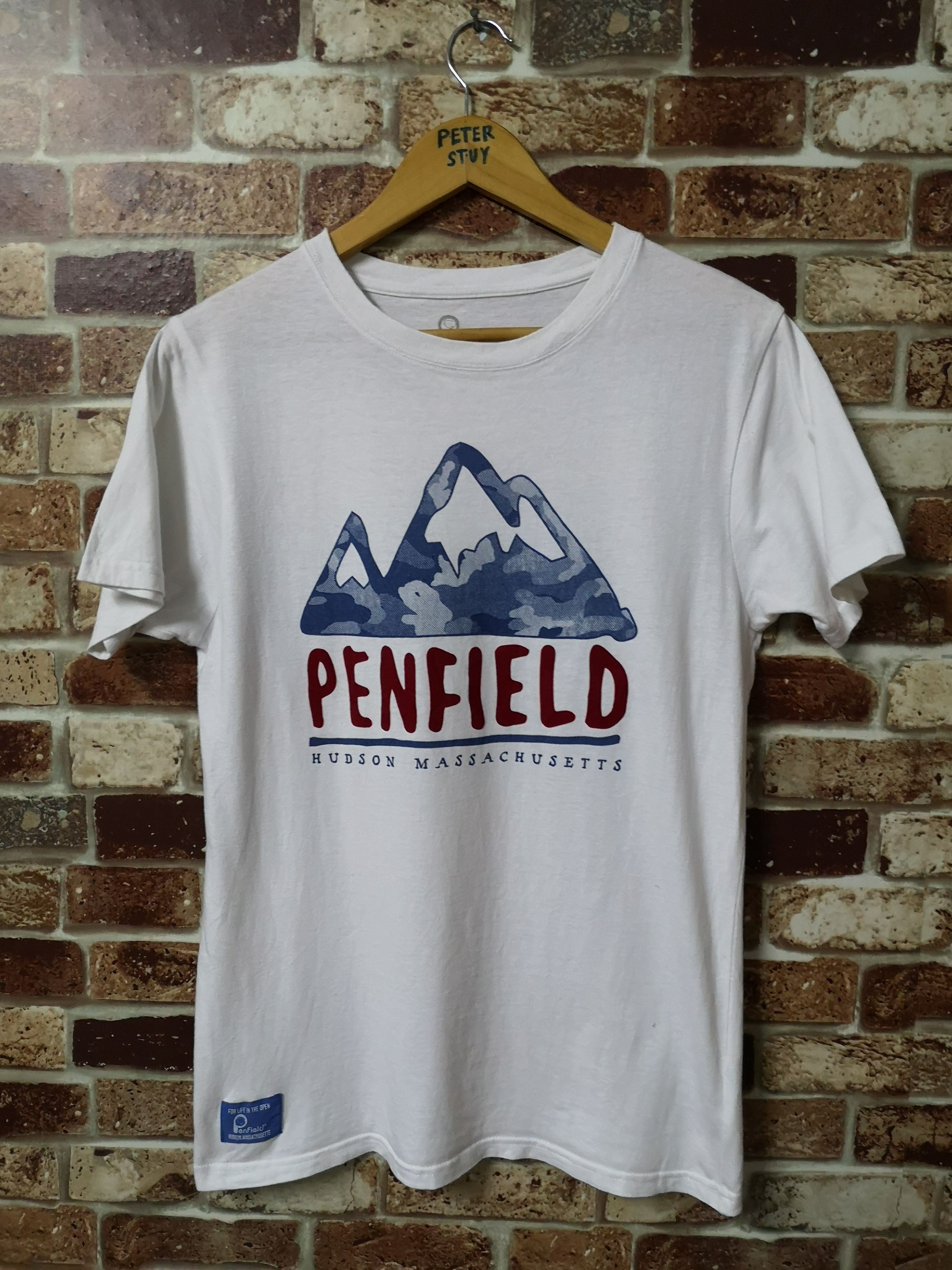 Penfield Big Logo Penfield White Tee Size US M / EU 48-50 / 2 - 1 Thumbnail