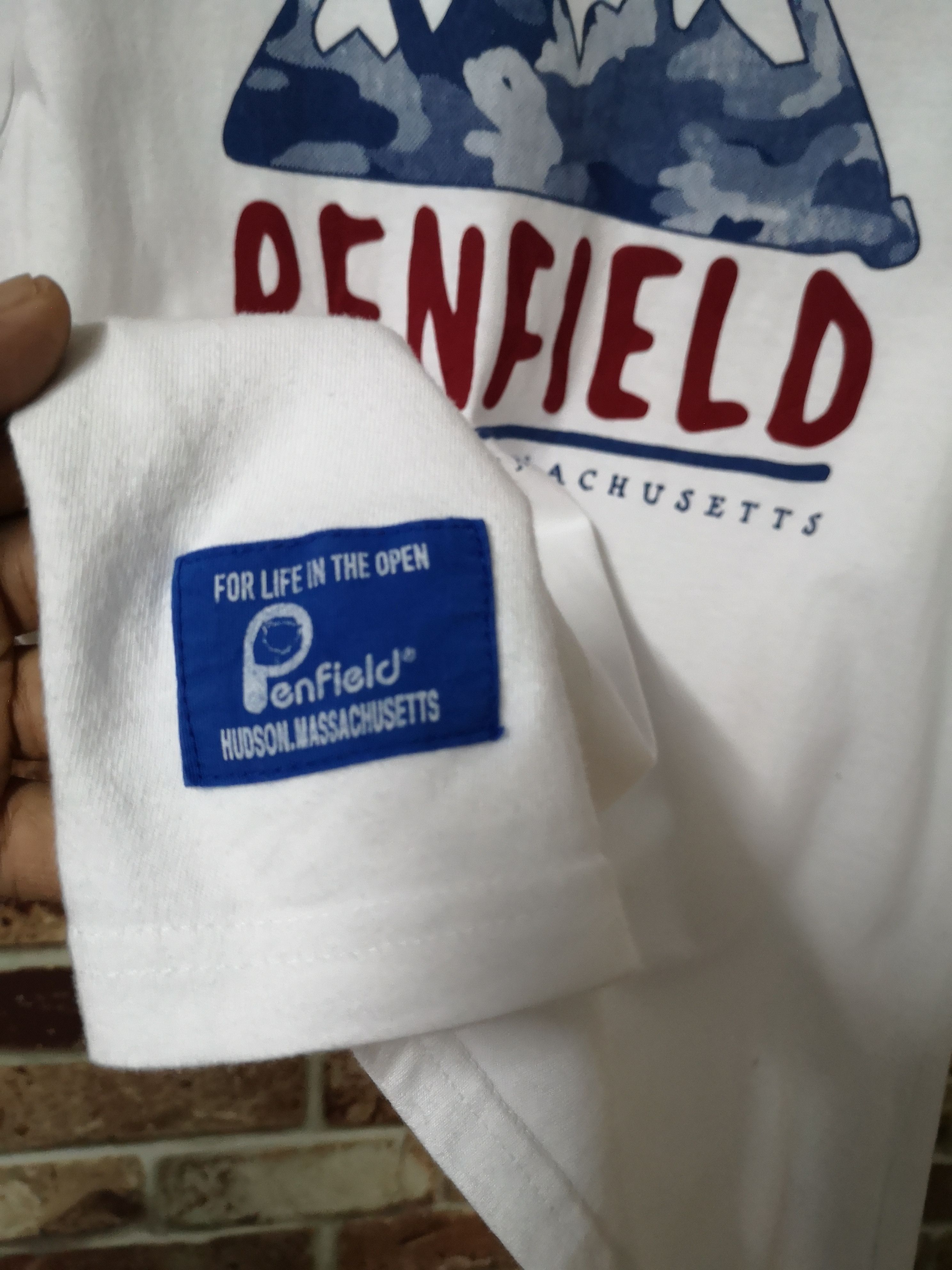 Penfield Big Logo Penfield White Tee Size US M / EU 48-50 / 2 - 3 Thumbnail