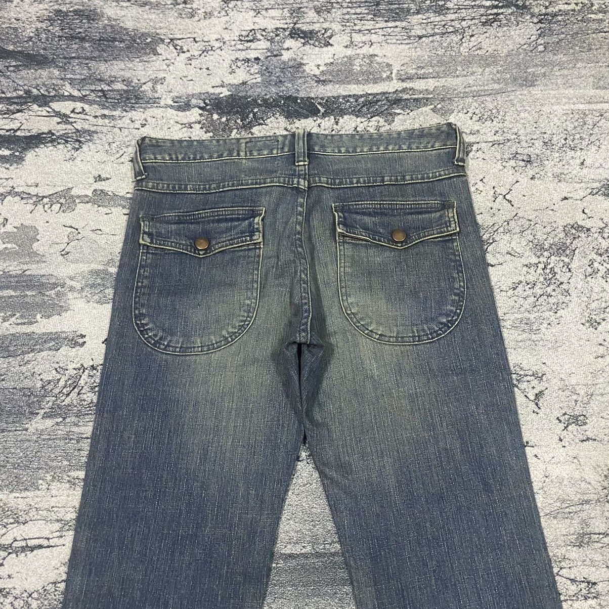If Six Was Nine Vintage Japanese Quadro Faded Flare Bush Pants W32L33 Size US 32 / EU 48 - 12 Thumbnail