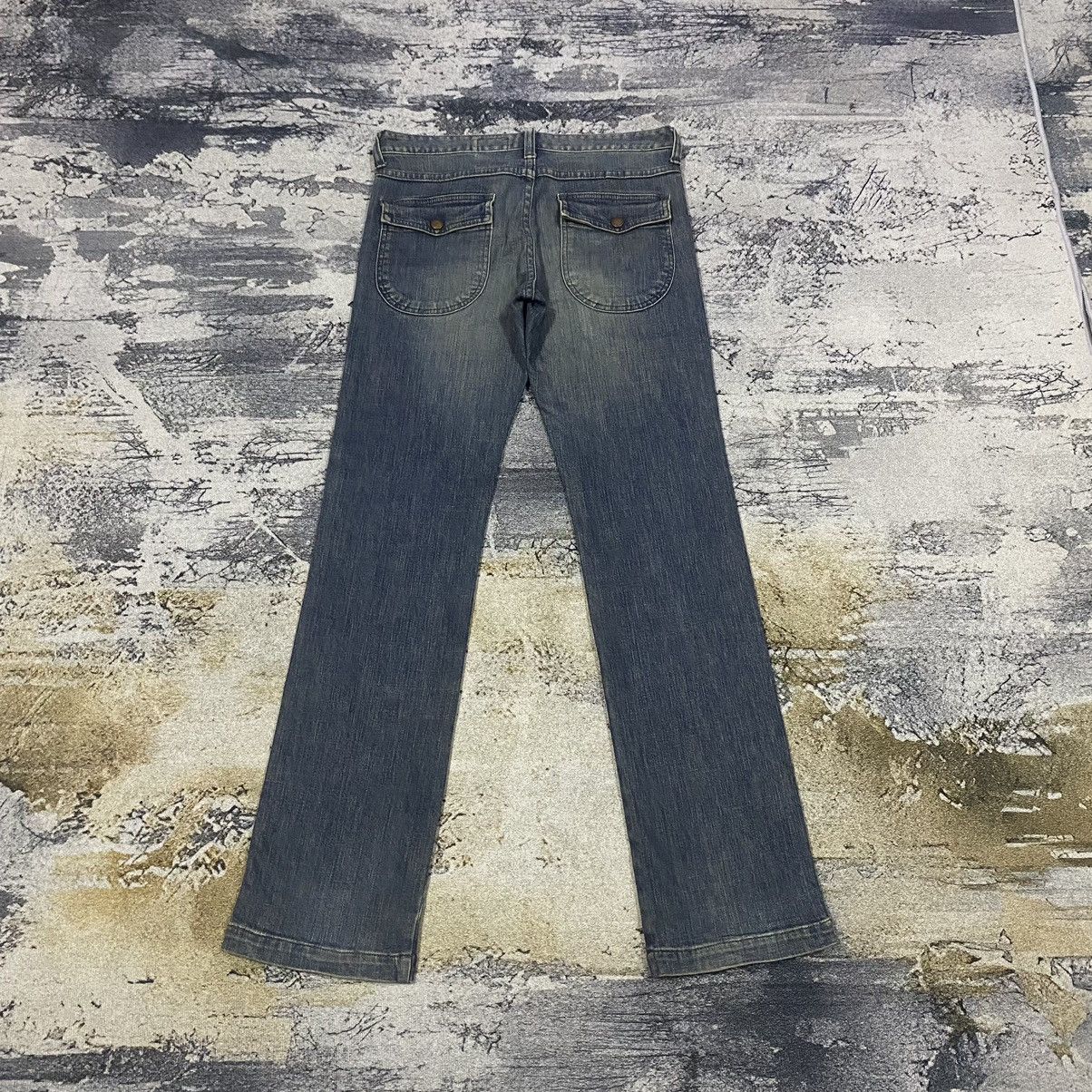 If Six Was Nine Vintage Japanese Quadro Faded Flare Bush Pants W32L33 Size US 32 / EU 48 - 11 Thumbnail