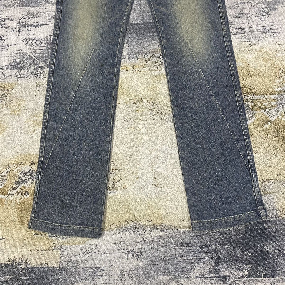 If Six Was Nine Vintage Japanese Quadro Faded Flare Bush Pants W32L33 Size US 32 / EU 48 - 4 Thumbnail