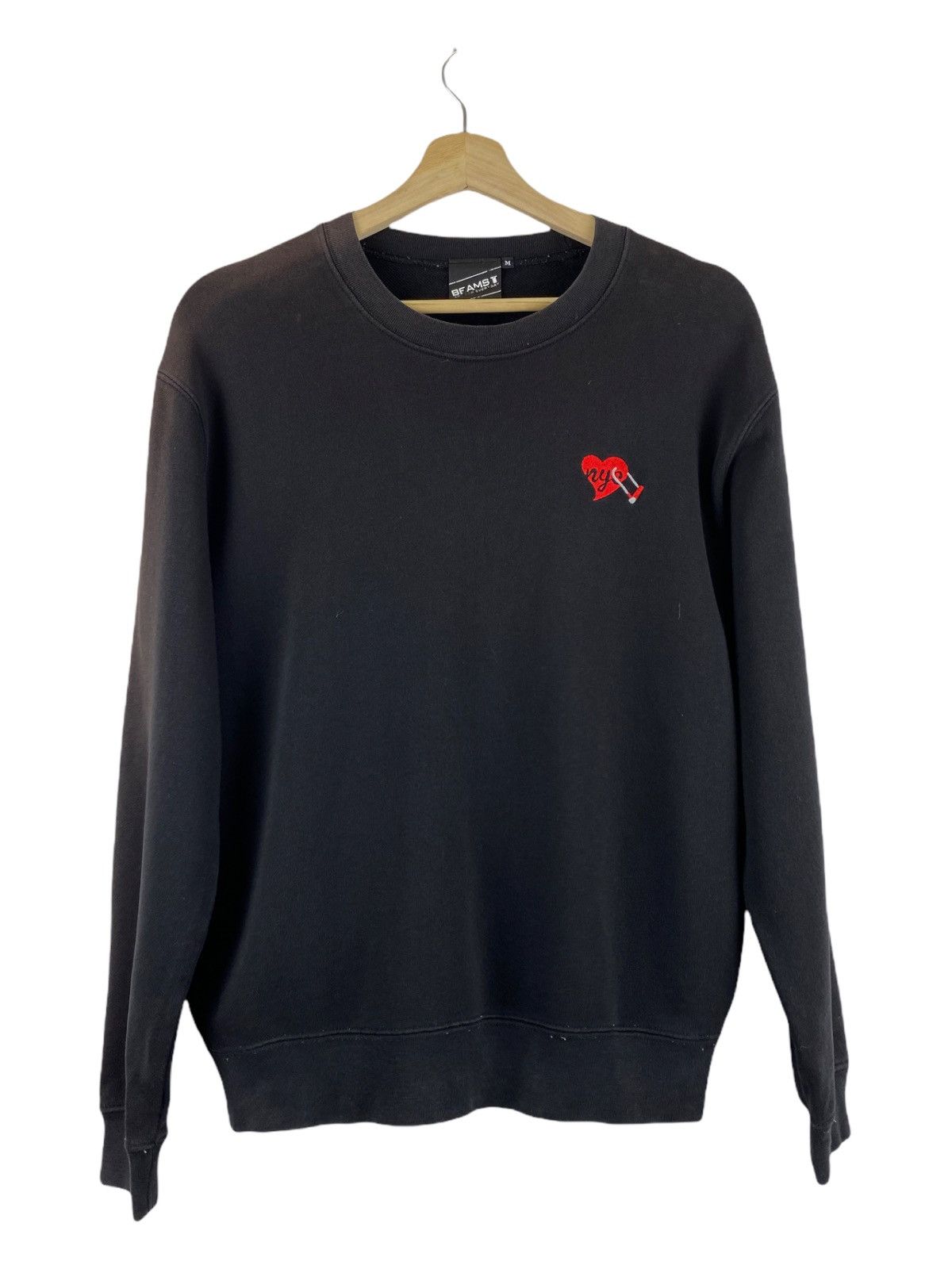 Beams Plus × Japanese Brand BEAMS NYC LOVE LOGO SWEATSHIRT Size US M / EU 48-50 / 2 - 1 Thumbnail