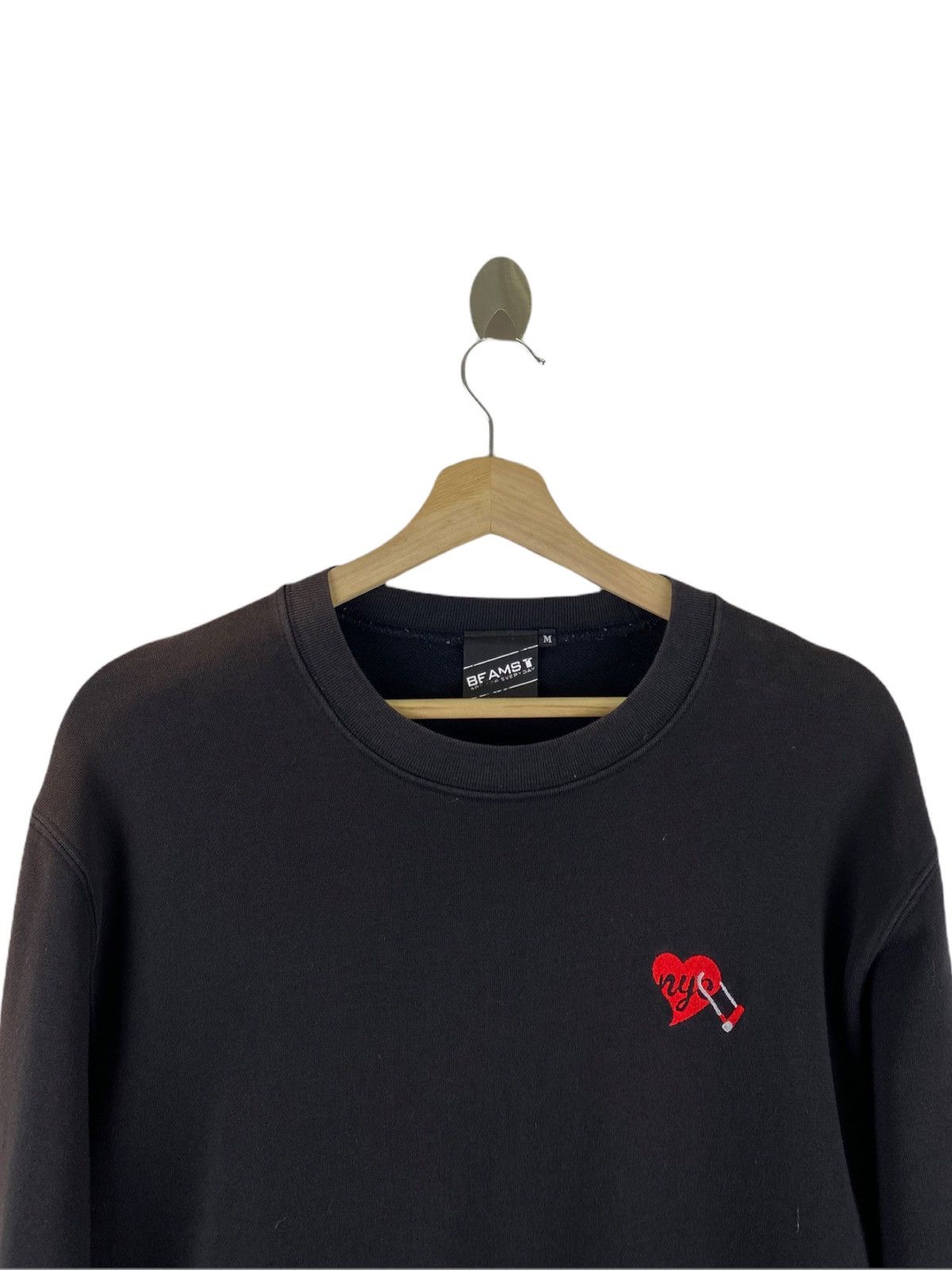 Beams Plus × Japanese Brand BEAMS NYC LOVE LOGO SWEATSHIRT Size US M / EU 48-50 / 2 - 2 Thumbnail