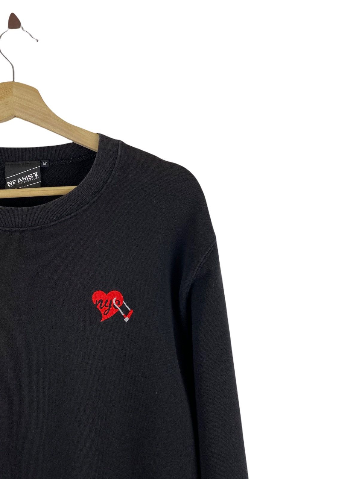 Beams Plus × Japanese Brand BEAMS NYC LOVE LOGO SWEATSHIRT Size US M / EU 48-50 / 2 - 3 Thumbnail