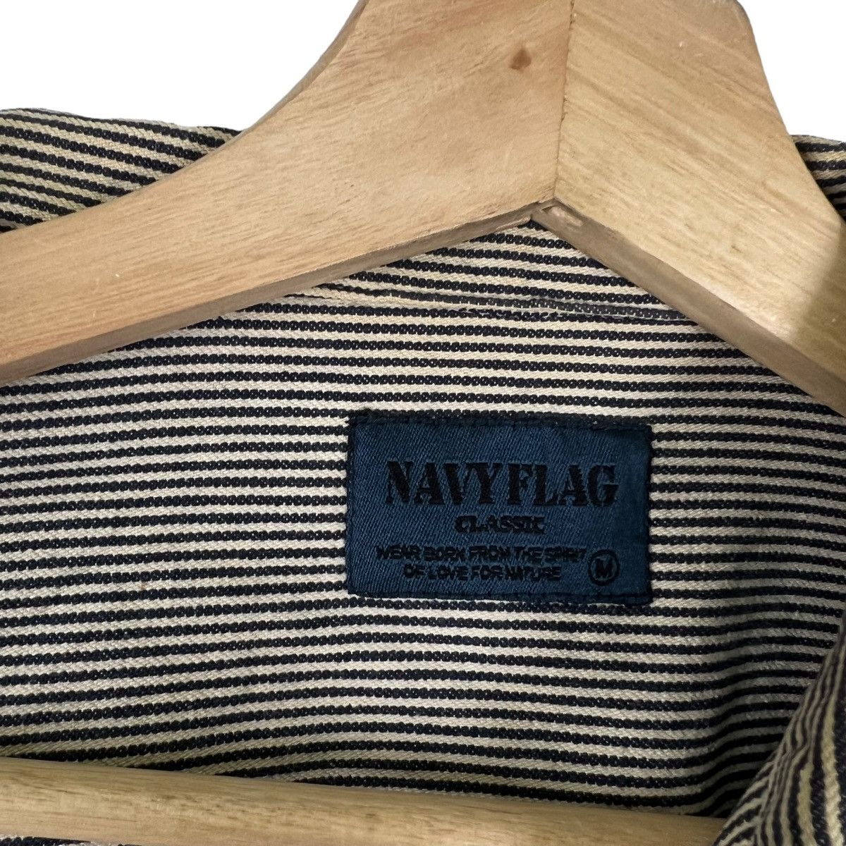 Japanese Brand VINTAGE NAVYFLAG JAPANMADE FULL PRINT WORKERS WEAR Size US L / EU 52-54 / 3 - 12 Thumbnail