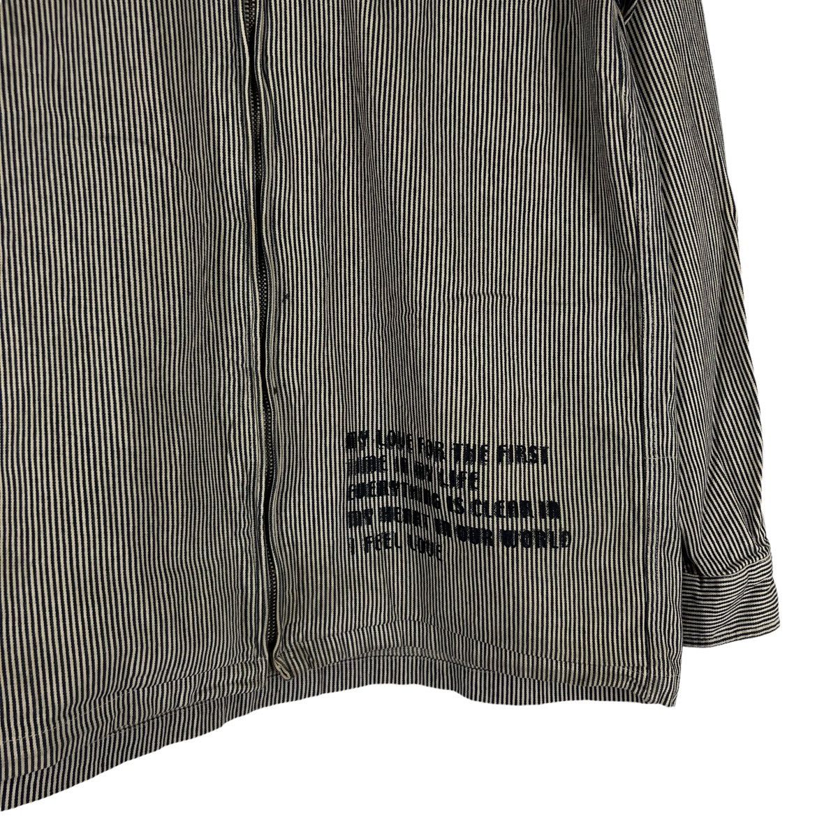 Japanese Brand VINTAGE NAVYFLAG JAPANMADE FULL PRINT WORKERS WEAR Size US L / EU 52-54 / 3 - 6 Thumbnail