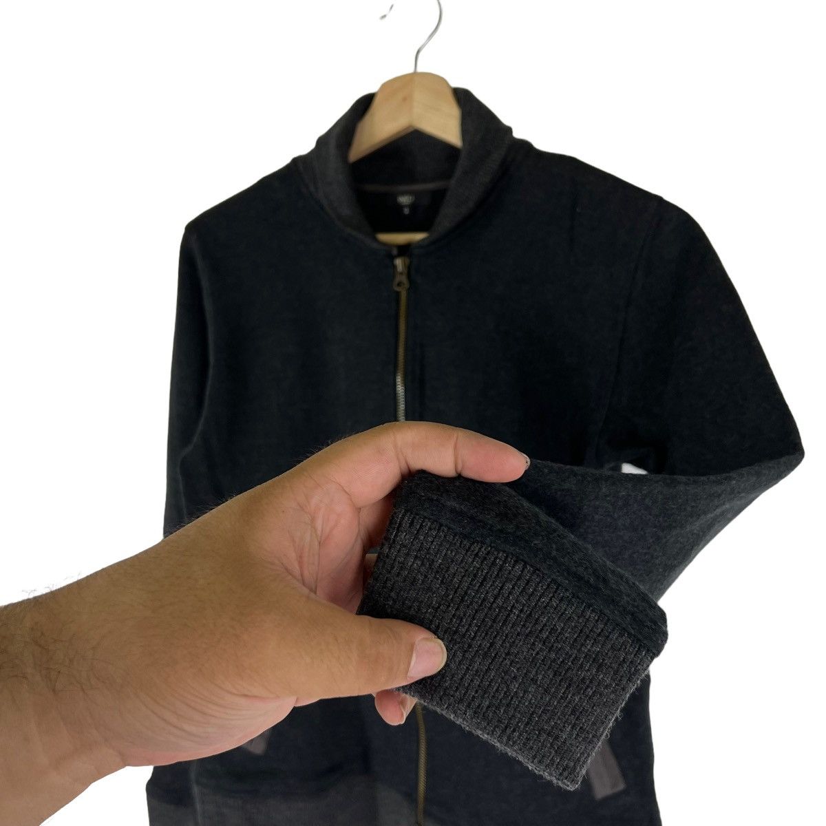 Japanese Brand VINTAGE INED HOMME JAPAN MADE ZIPPER JACKET Size US M / EU 48-50 / 2 - 6 Thumbnail