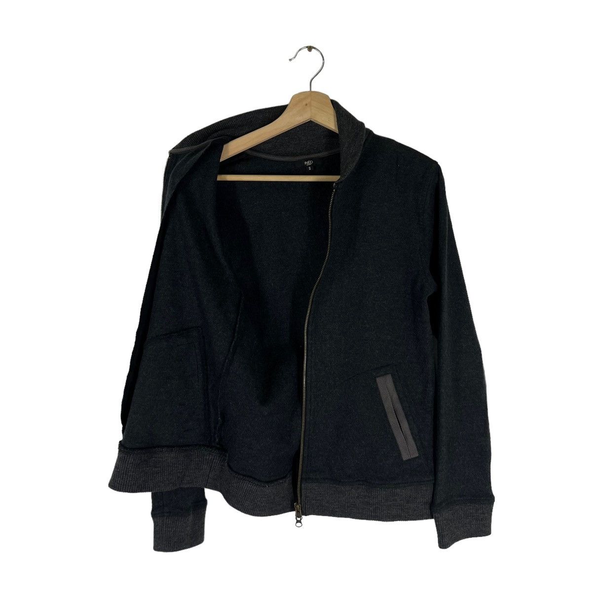 Japanese Brand VINTAGE INED HOMME JAPAN MADE ZIPPER JACKET Size US M / EU 48-50 / 2 - 9 Thumbnail