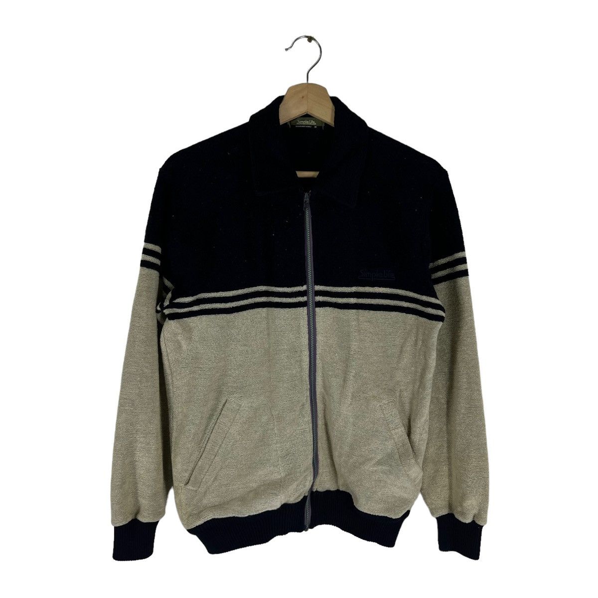 Japanese Brand VINTAGE SIMPLE LIFE MADE JAPAN JACKET INSPIRED ISSEY MIYAKE Size US M / EU 48-50 / 2 - 1 Thumbnail