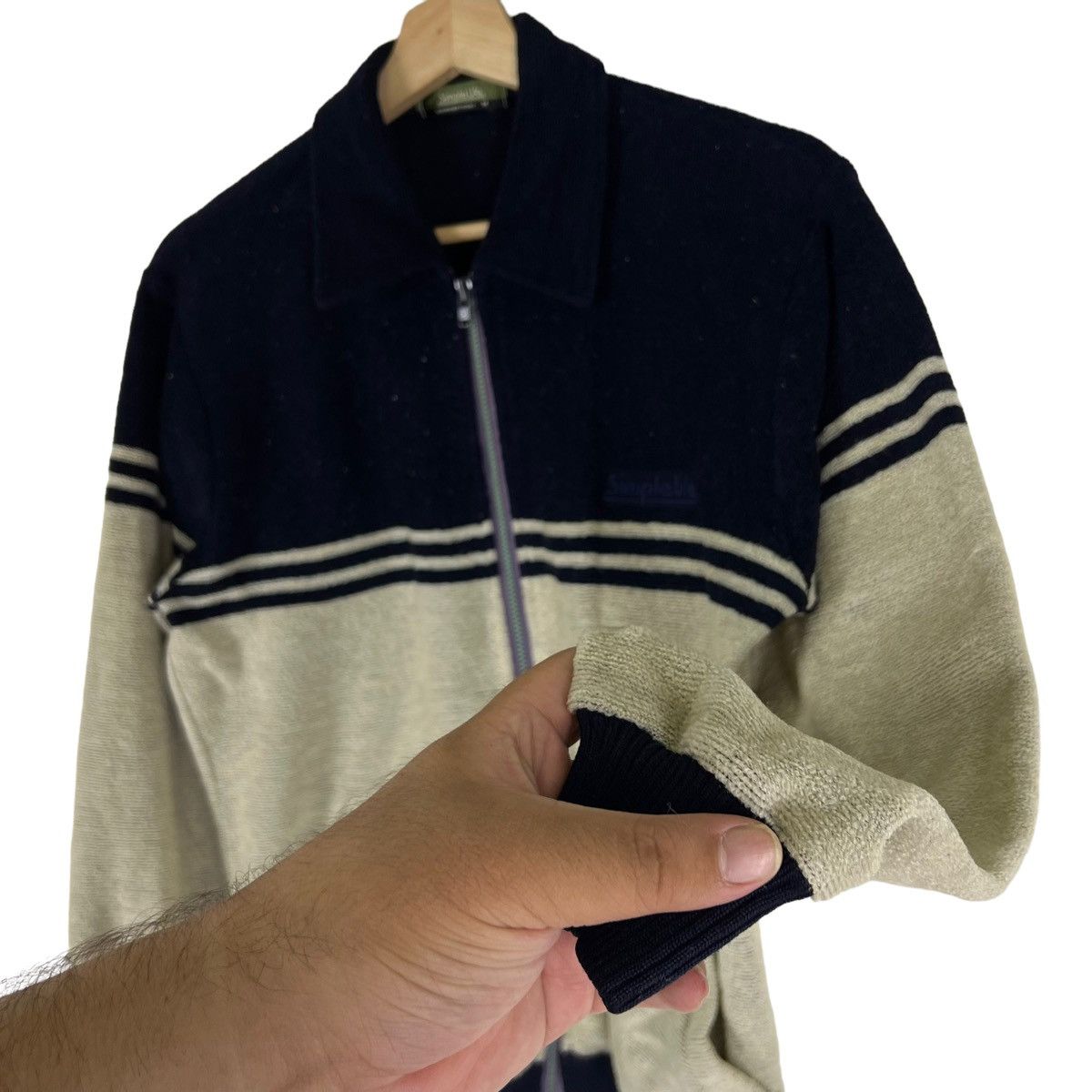 Japanese Brand VINTAGE SIMPLE LIFE MADE JAPAN JACKET INSPIRED ISSEY MIYAKE Size US M / EU 48-50 / 2 - 6 Thumbnail