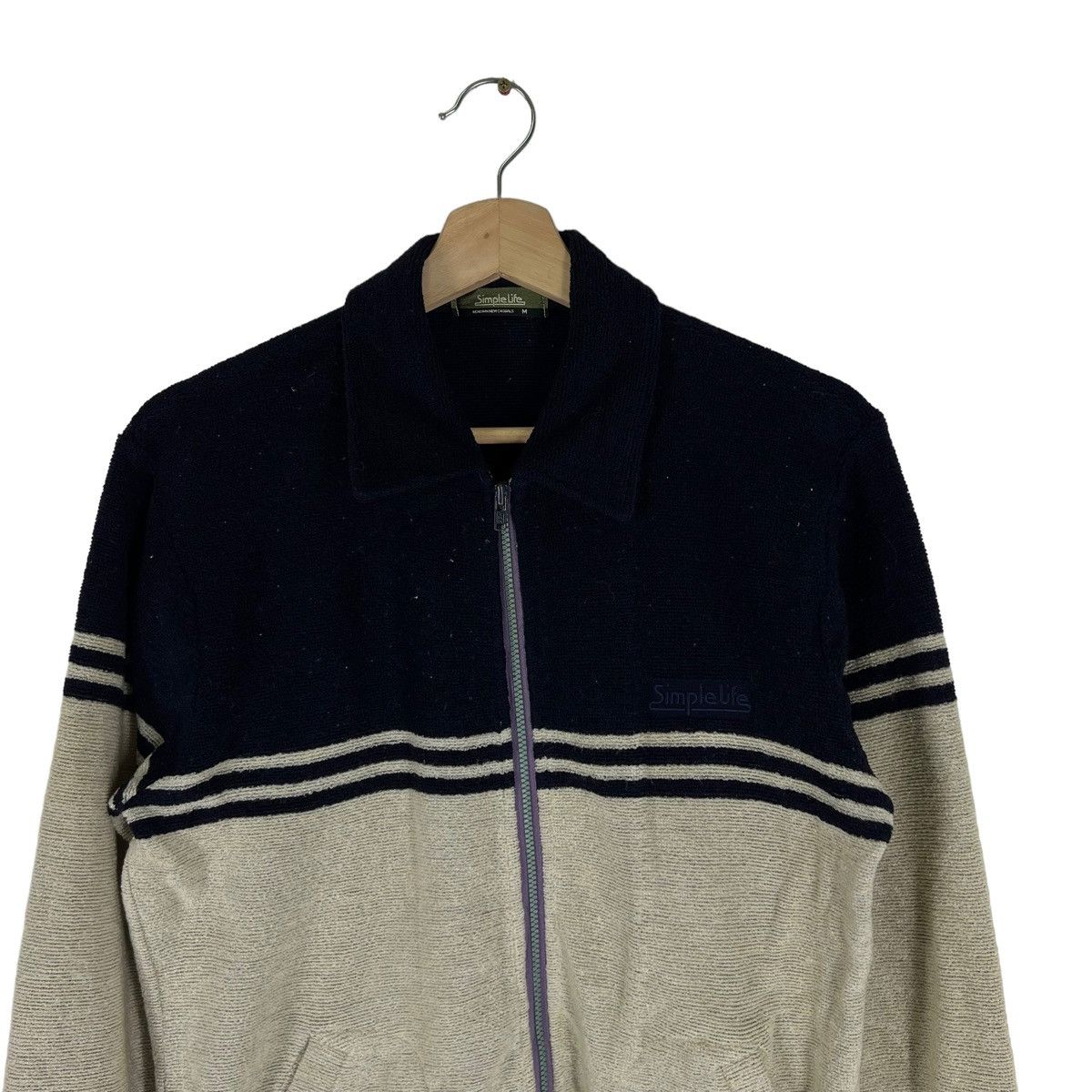 Japanese Brand VINTAGE SIMPLE LIFE MADE JAPAN JACKET INSPIRED ISSEY MIYAKE Size US M / EU 48-50 / 2 - 3 Thumbnail