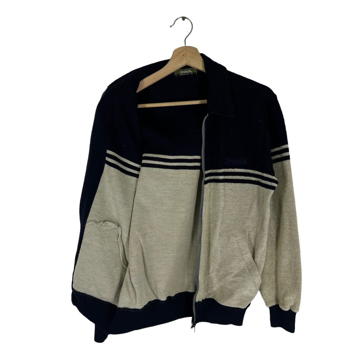 Japanese Brand VINTAGE SIMPLE LIFE MADE JAPAN JACKET INSPIRED ISSEY MIYAKE Size US M / EU 48-50 / 2 - 8 Thumbnail