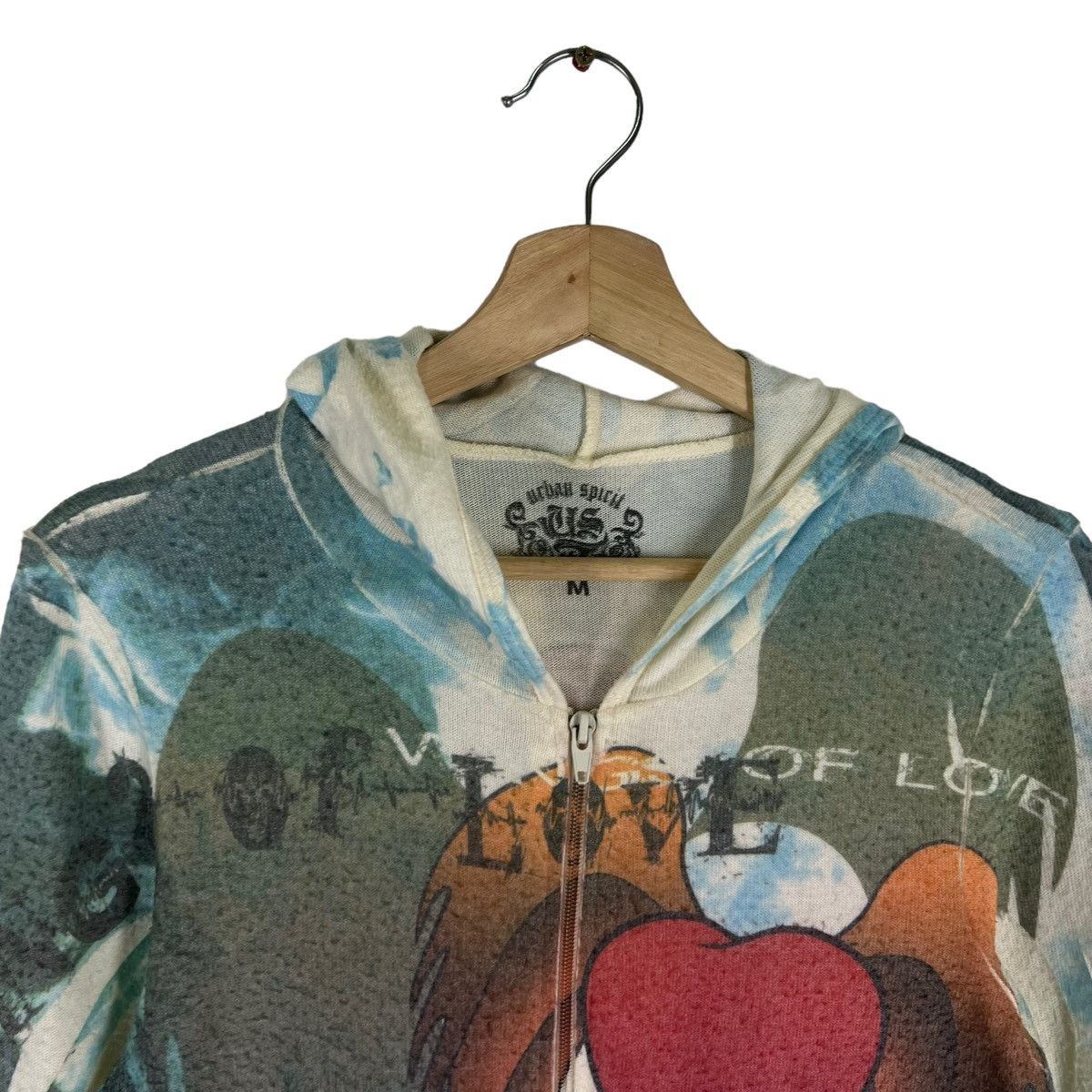 Japanese Brand RARE URBAN SPIRIT JAPAN FULL PRINT JACKET INSPIRED ED HARDY Size US M / EU 48-50 / 2 - 9 Thumbnail