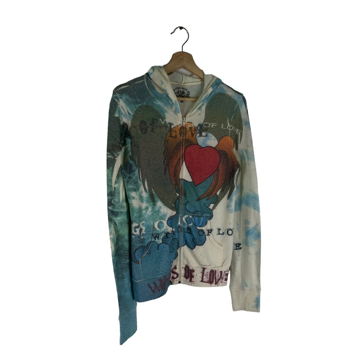 Japanese Brand RARE URBAN SPIRIT JAPAN FULL PRINT JACKET INSPIRED ED HARDY Size US M / EU 48-50 / 2 - 2 Thumbnail