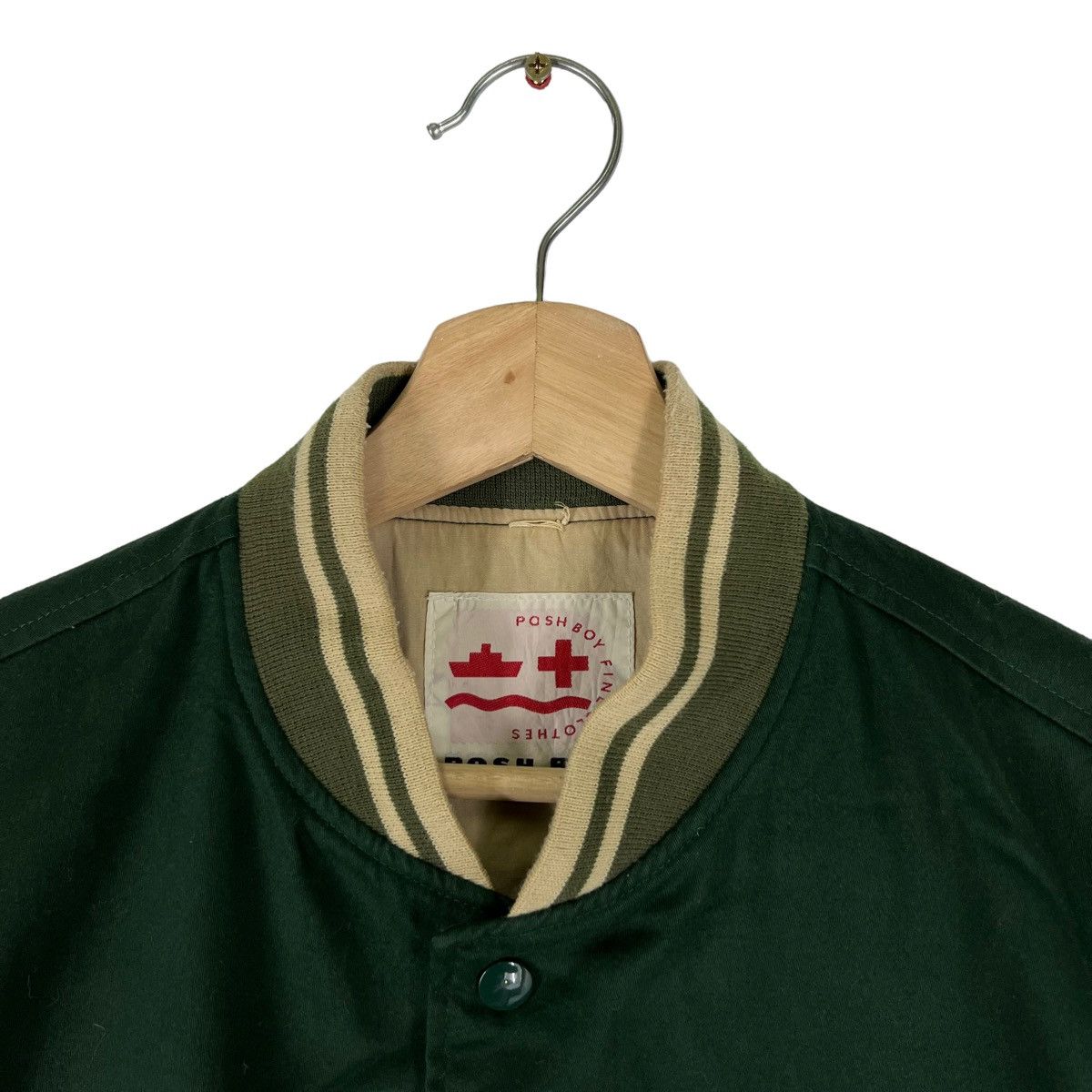 Japanese Brand VINTAGE BOMBER JACKET POSHBOY JAPAN BIG LOGO ISSEY MIYAKE Size US M / EU 48-50 / 2 - 6 Thumbnail