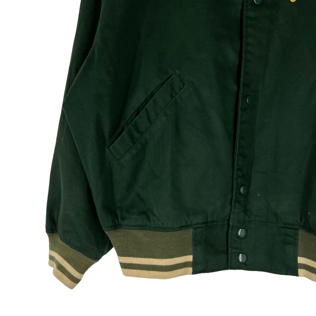 Japanese Brand VINTAGE BOMBER JACKET POSHBOY JAPAN BIG LOGO ISSEY MIYAKE Size US M / EU 48-50 / 2 - 4 Thumbnail