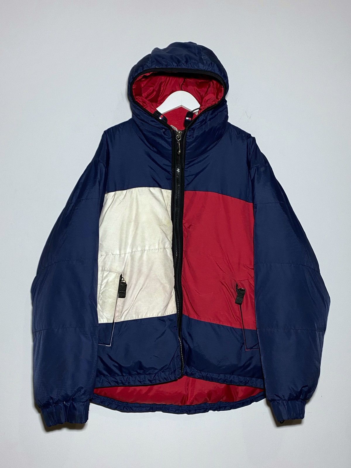 Tommy Hilfiger Tommy Hilfiger Vintage Big Logo Down Puffer Size US L / EU 52-54 / 3 - 2 Thumbnail
