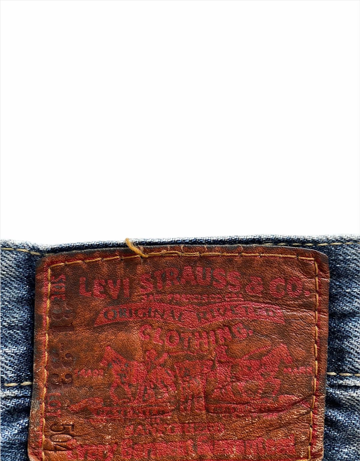 Japanese Brand × Levi's Vintage Clothing × Vintage Vintage Levis 504 J38 designe rare Size US 31 - 11 Thumbnail