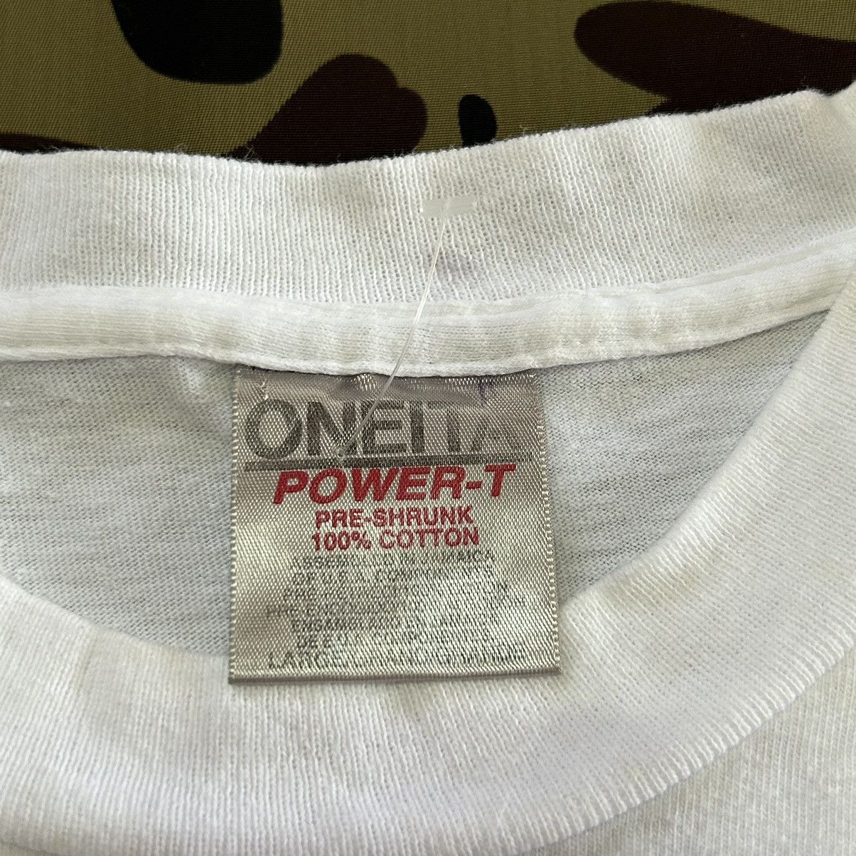 Bape Bape Grid General Oneita Tee Size US L / EU 52-54 / 3 - 3 Thumbnail