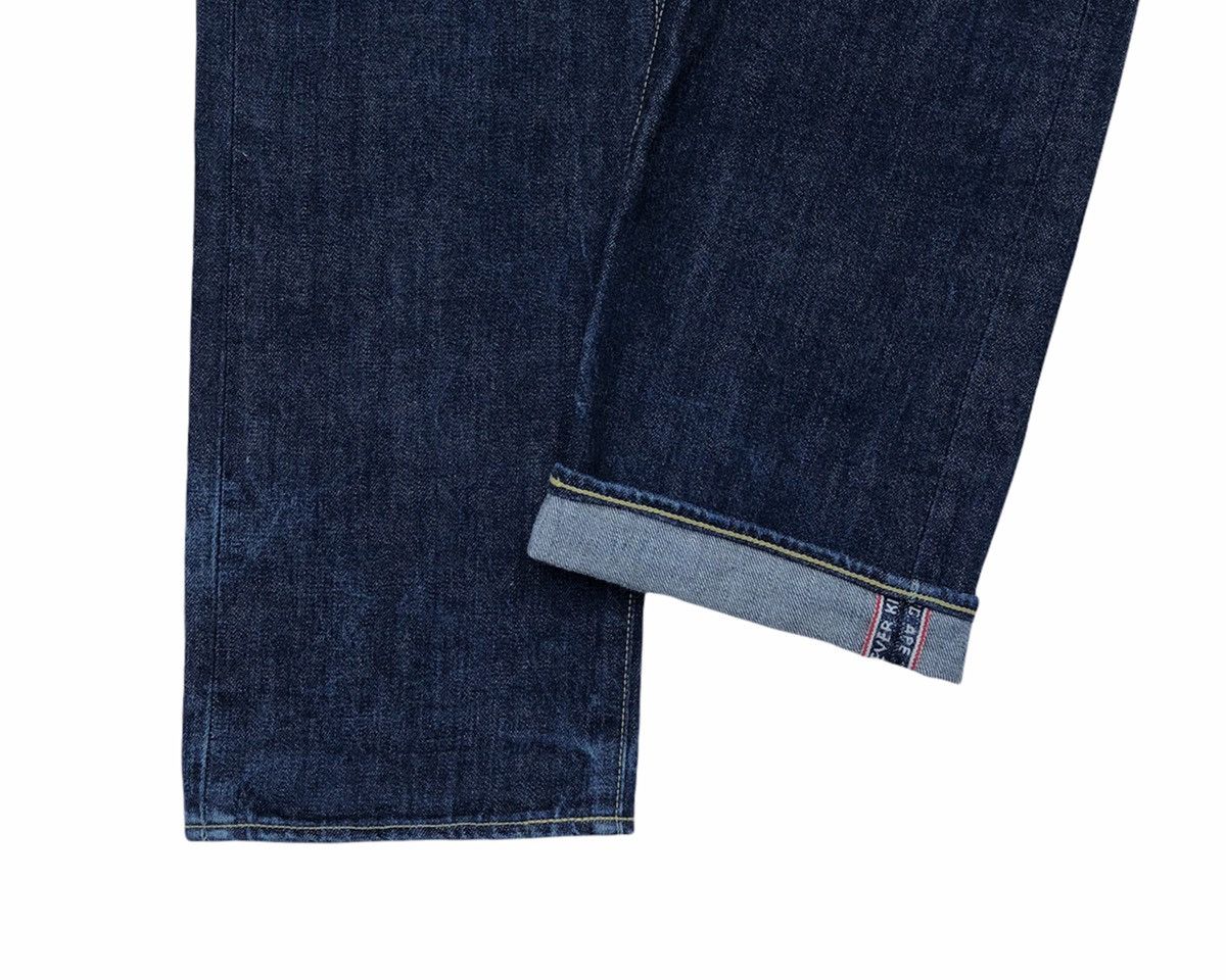 Bape A Bathing Ape Denim Camo Back And Star Pocket Selvedge Pant Size US 33 - 15 Thumbnail