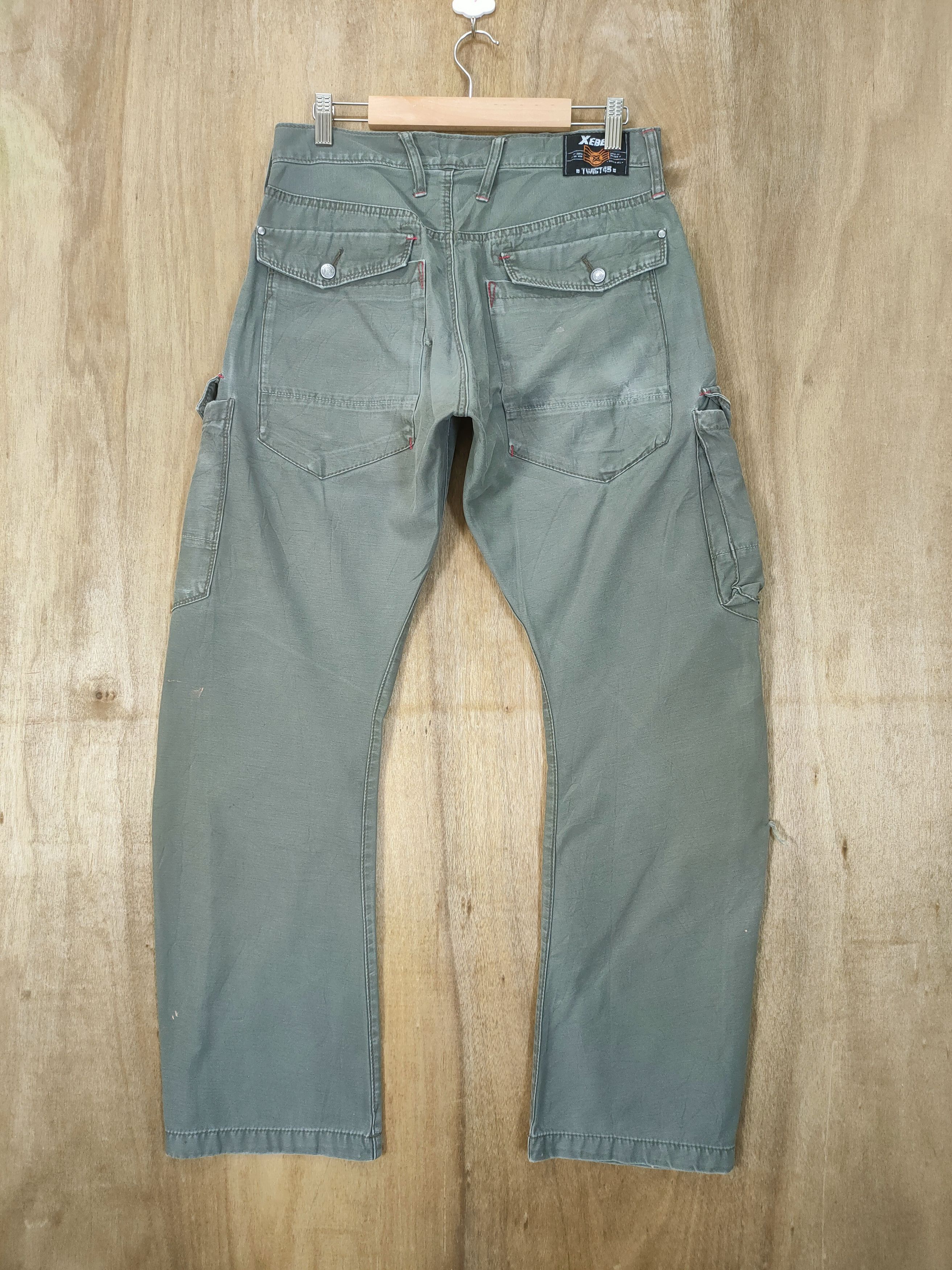 Japanese Brand VINTAGE XBEC BAGGY CARGO PANTS Size US 30 / EU 46 - 7 Thumbnail