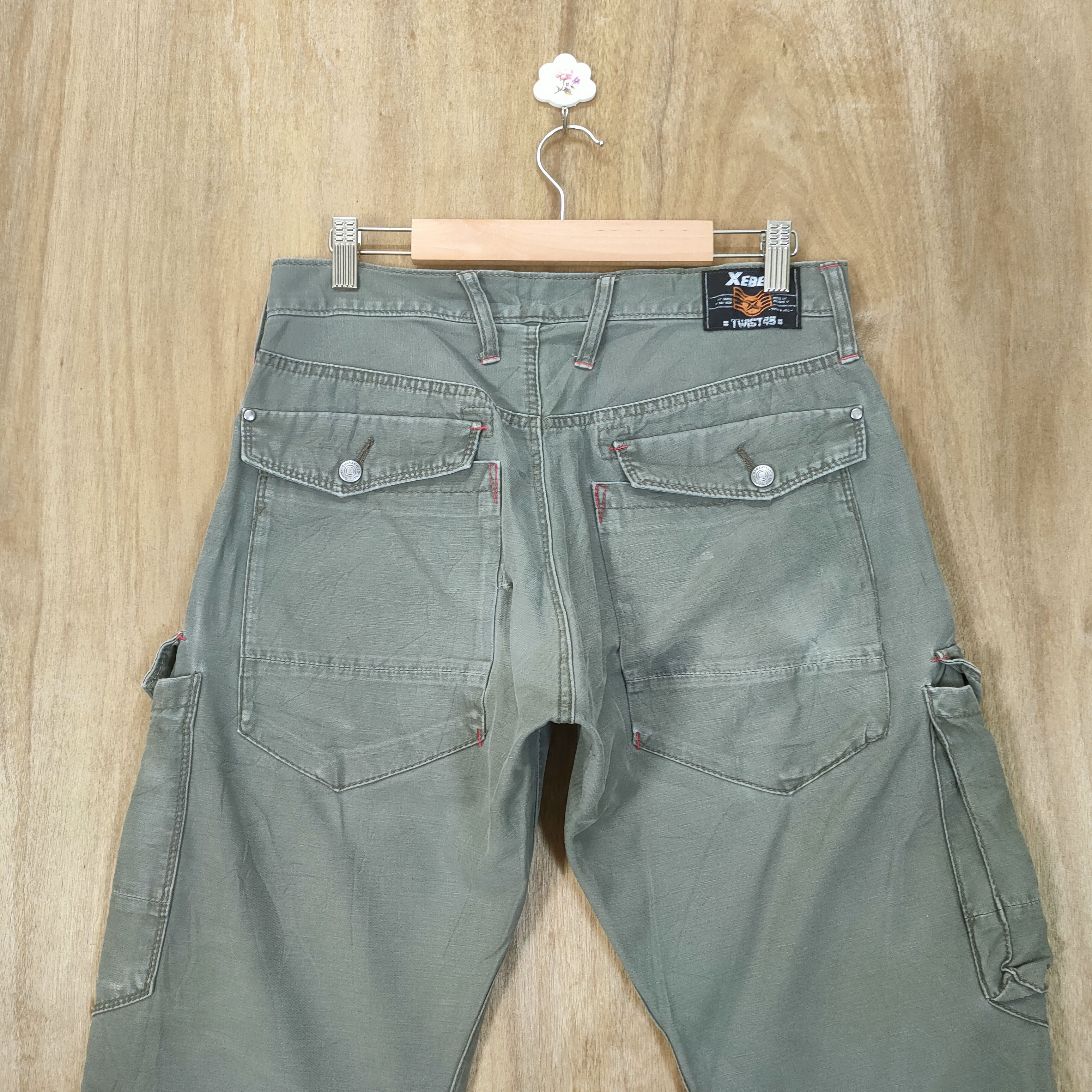 Japanese Brand VINTAGE XBEC BAGGY CARGO PANTS Size US 30 / EU 46 - 8 Thumbnail