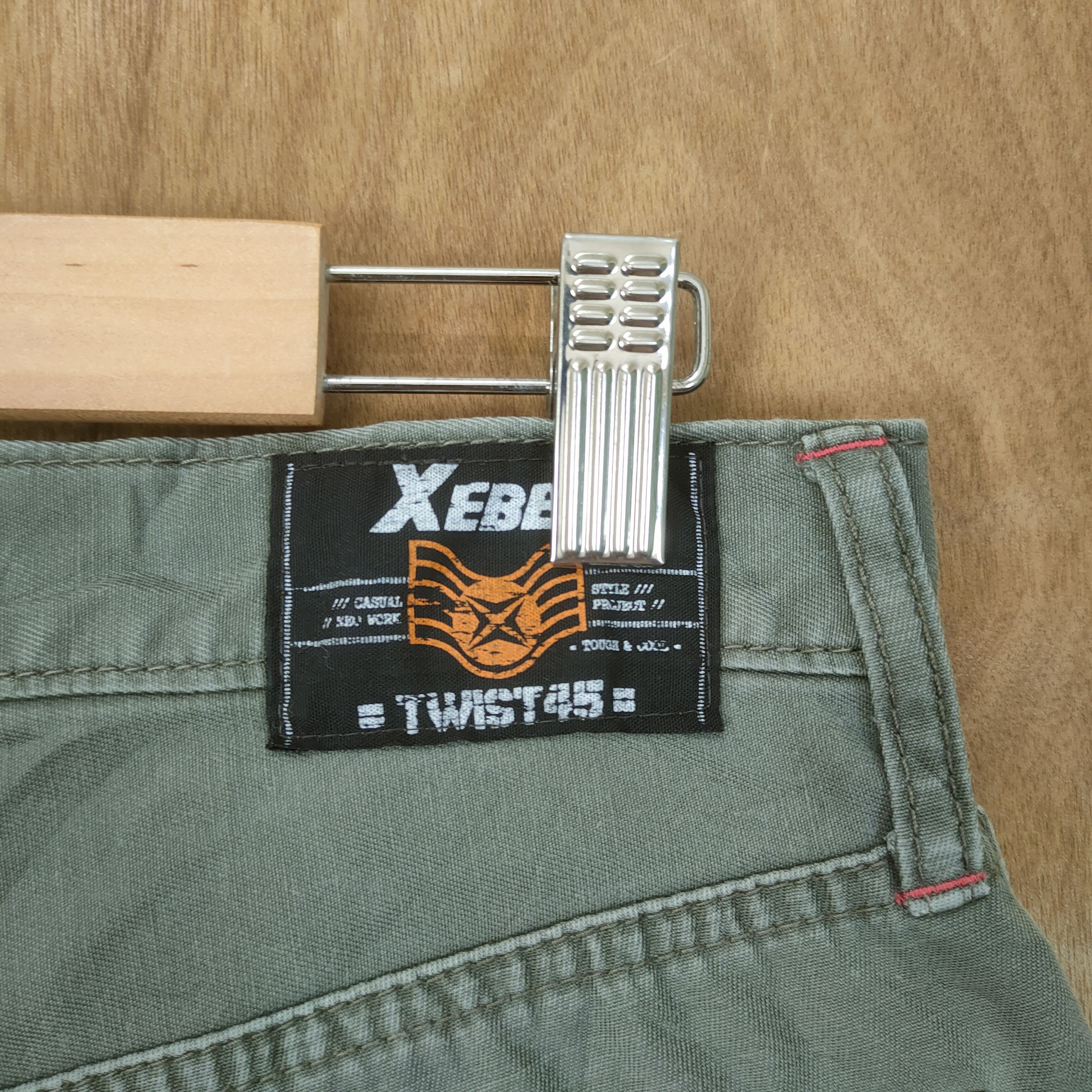 Japanese Brand VINTAGE XBEC BAGGY CARGO PANTS Size US 30 / EU 46 - 11 Thumbnail