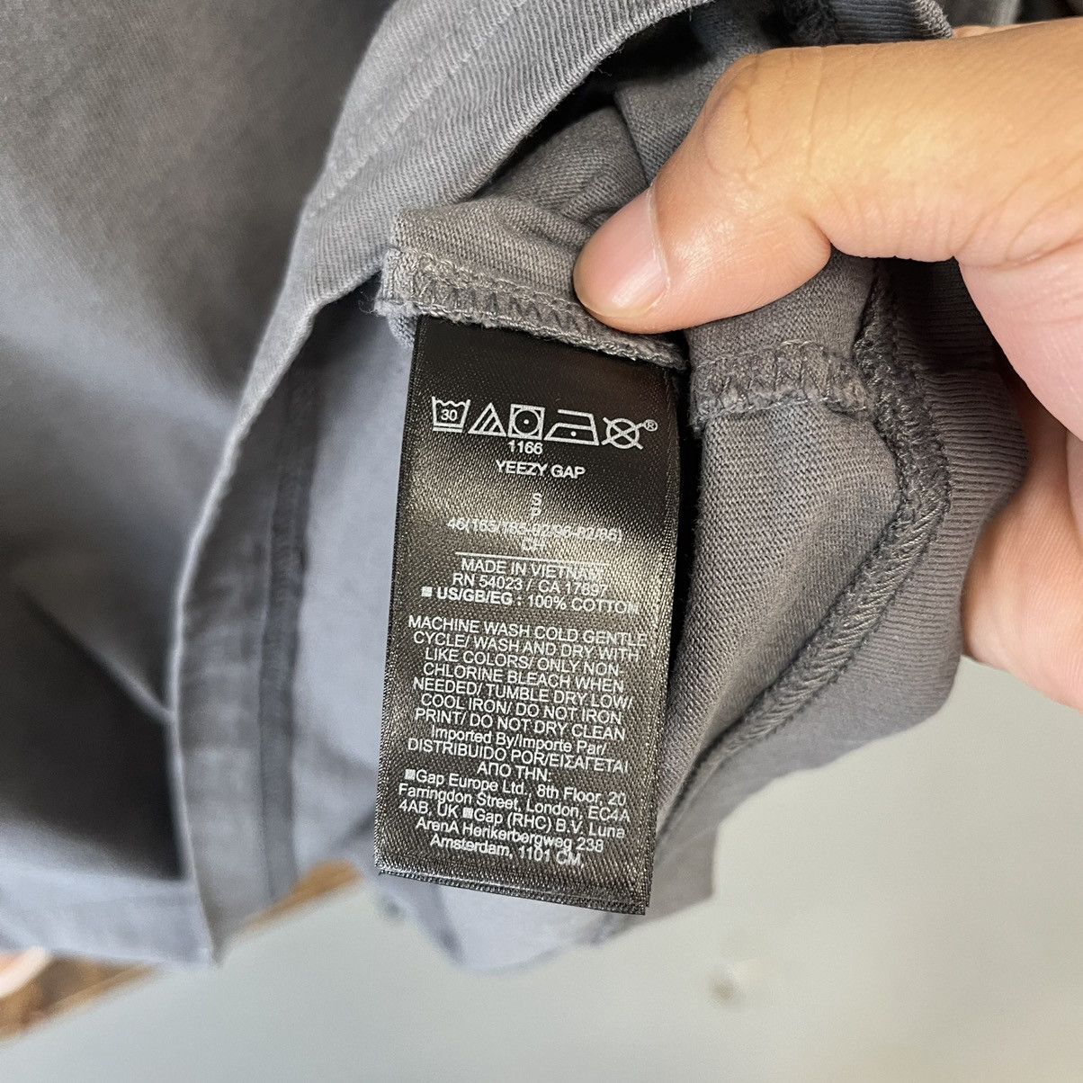Gap × Kanye West YEEZY GAP SHORT SLEEVE Size US S / EU 44-46 / 1 - 6 Thumbnail