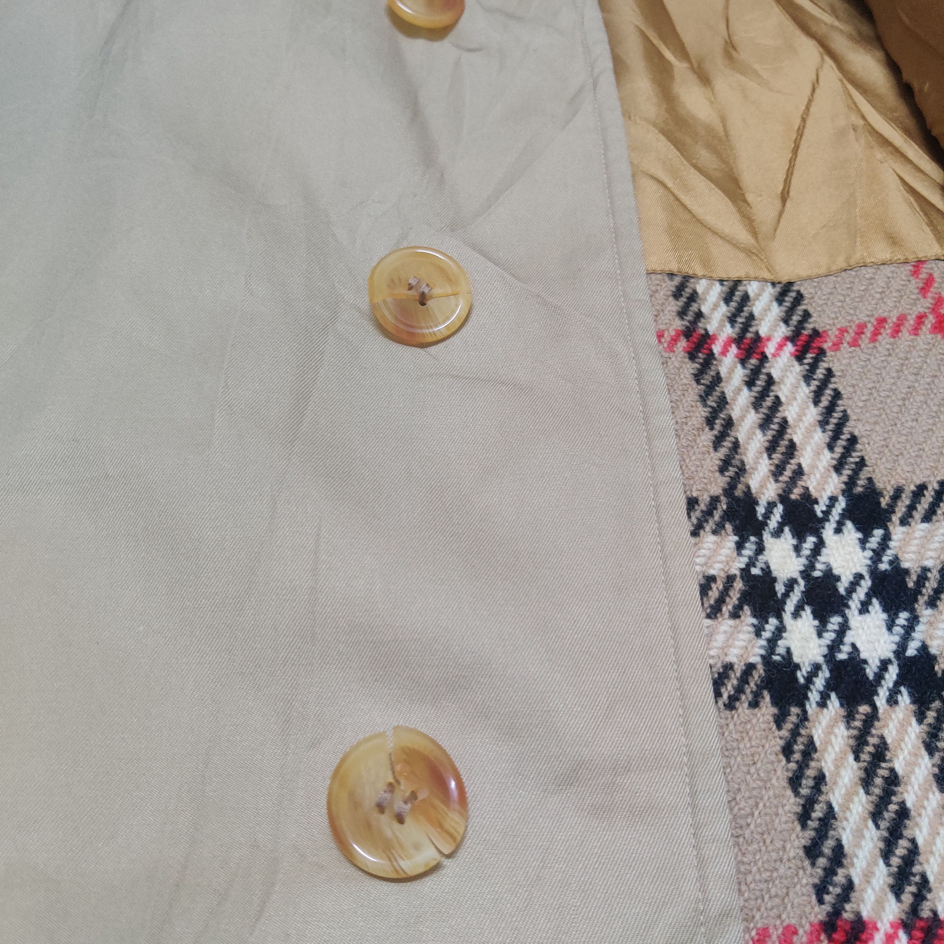 Burberry Vintage Burberry Nova Check Trench Coat Size US M / EU 48-50 / 2 - 6 Thumbnail