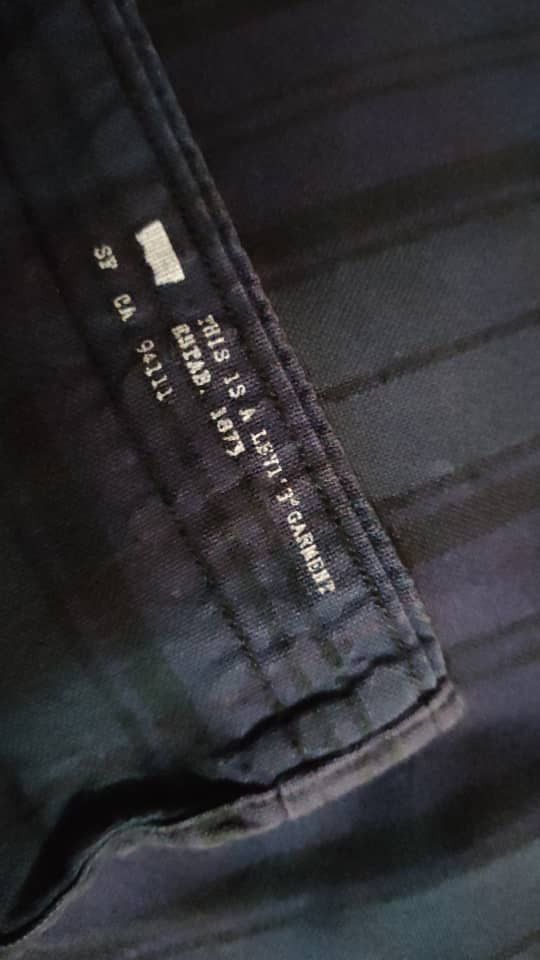 Flannel Levi's Stripes Shirt Size US M / EU 48-50 / 2 - 3 Thumbnail