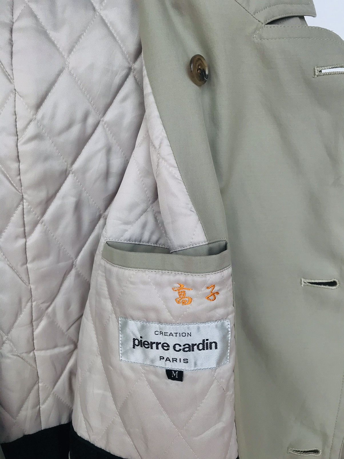 Designer VINTAGE 90S Pierre Cardin mid hoodie jacket double breasted Size US M / EU 48-50 / 2 - 11 Thumbnail