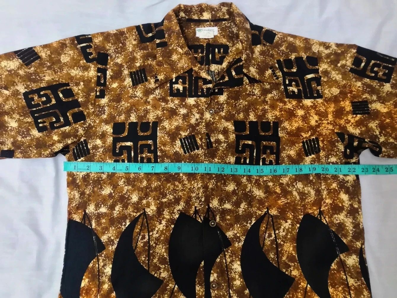 Other Vintage Hookano Men's Hawaiian 60's 70's Shirt Aloha Size US L / EU 52-54 / 3 - 5 Thumbnail