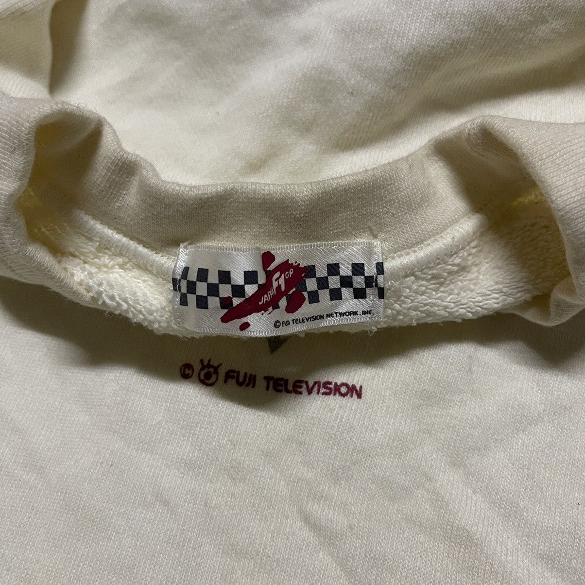Formula 1 Vintage 80s F1 grandprix sweatshirt fuji television Size US M / EU 48-50 / 2 - 3 Thumbnail