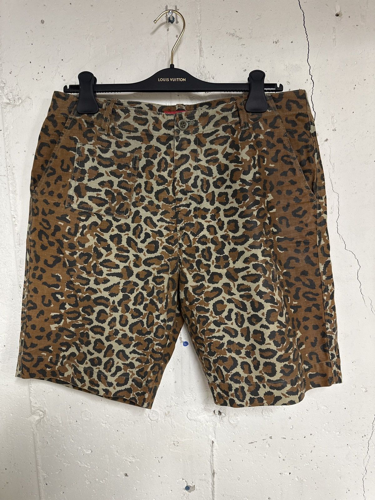 Supreme Supreme SS10 Leopard Shorts 32 Grailed