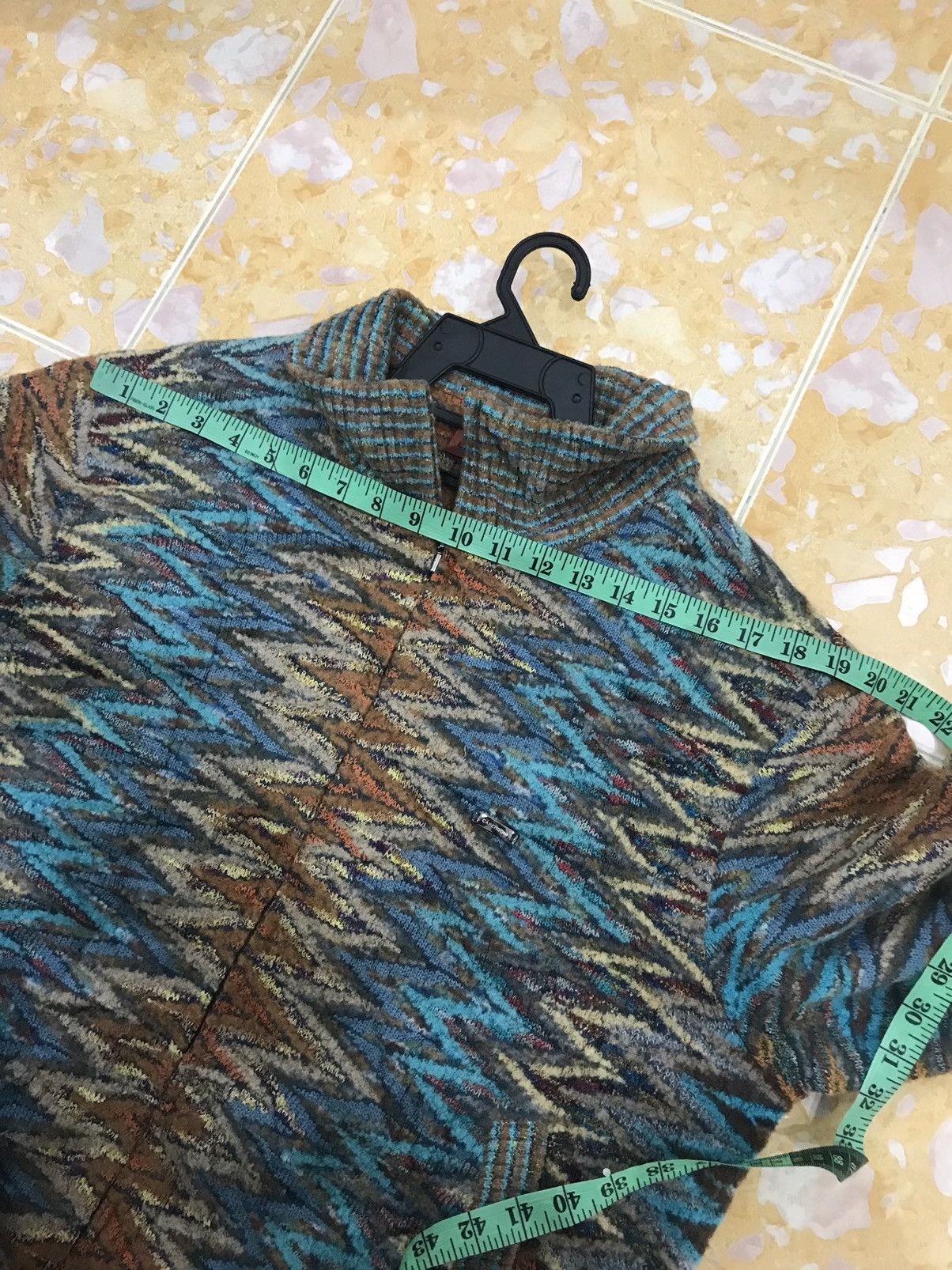 Japanese Brand Coogi Inspired❗️Caperdoni Multicolor Knit Jacket Size US M / EU 48-50 / 2 - 21 Thumbnail